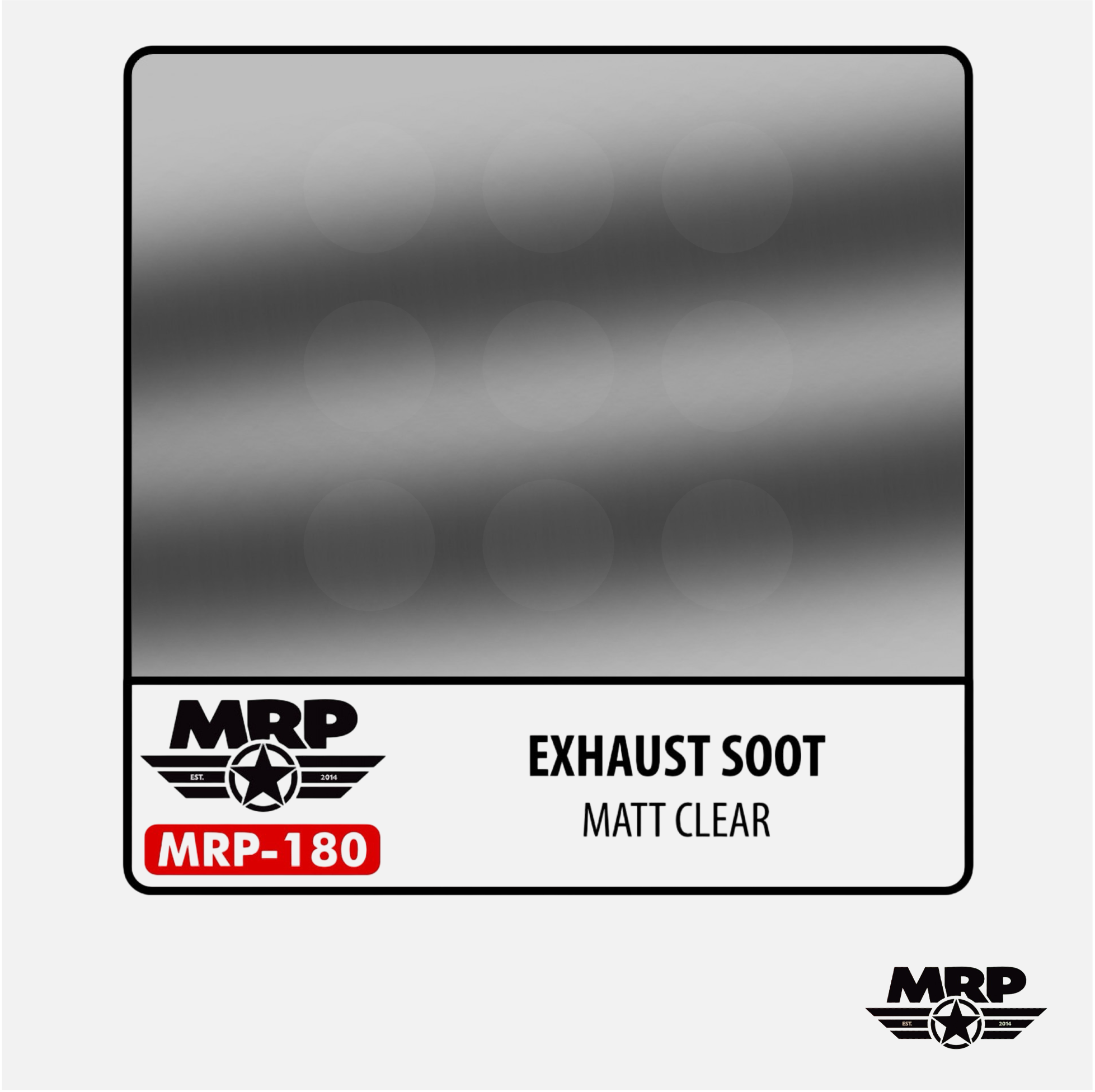 Mr.Paint - Acrylic Lacquer Paint - Exhaust Soot Matt Clear - MRP-180 - Gothaforce