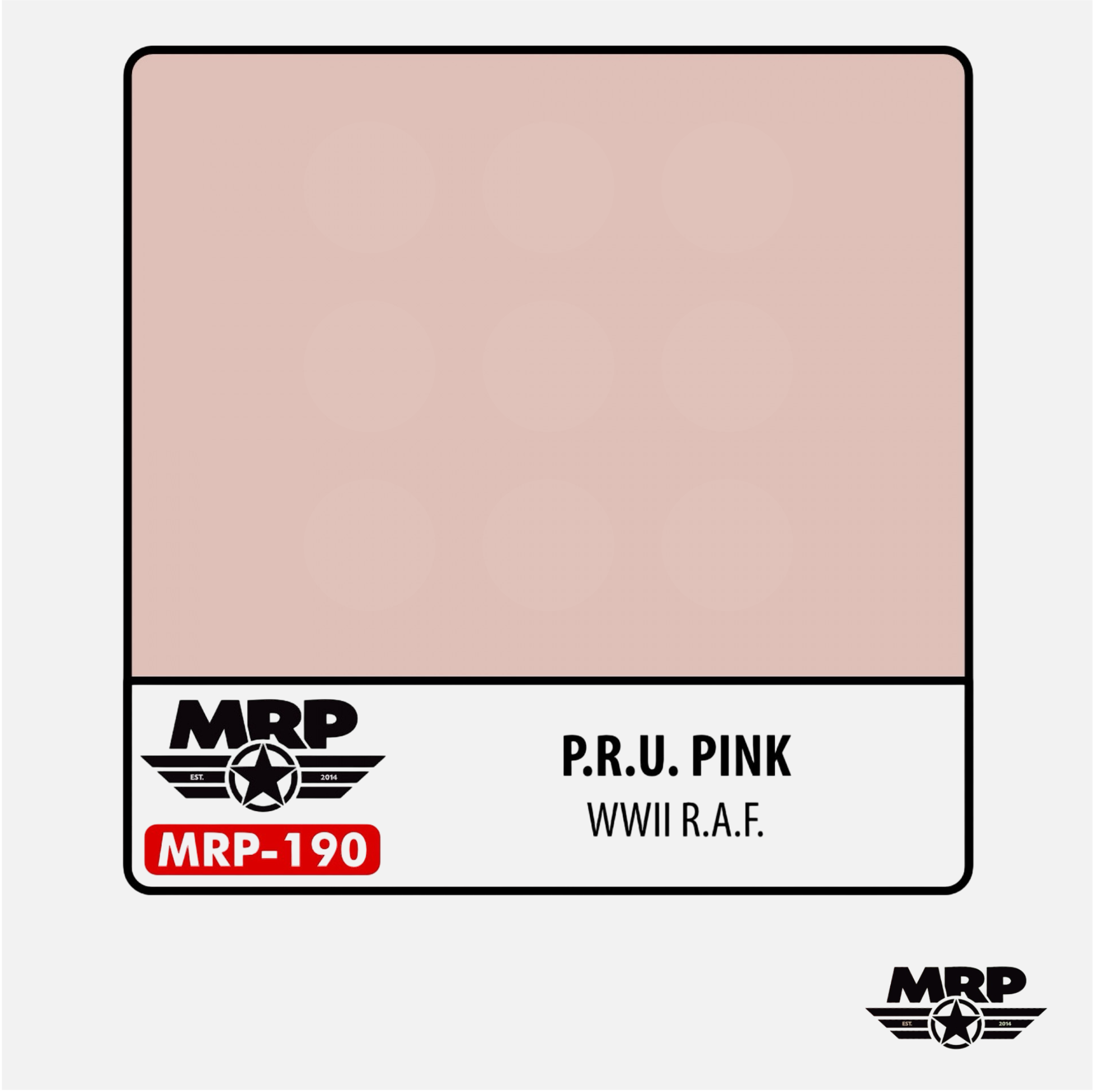 Mr.Paint - Acrylic Lacquer Paint - P.R.U. Pink WWII RAF - MRP-190 - Gothaforce