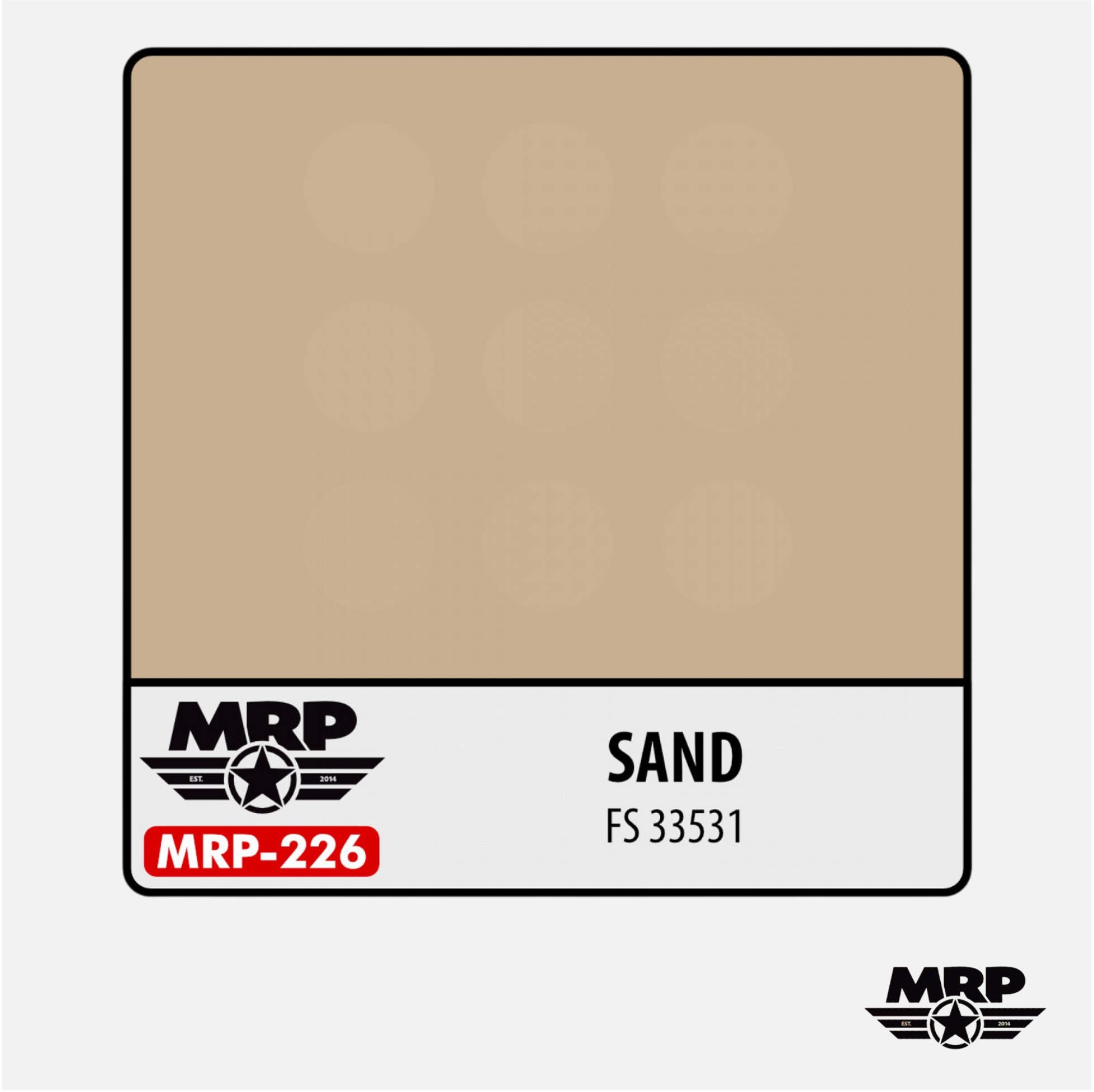Mr.Paint - Acrylic Lacquer Paint - Sand FS 33531 - MRP-226 - Gothaforce