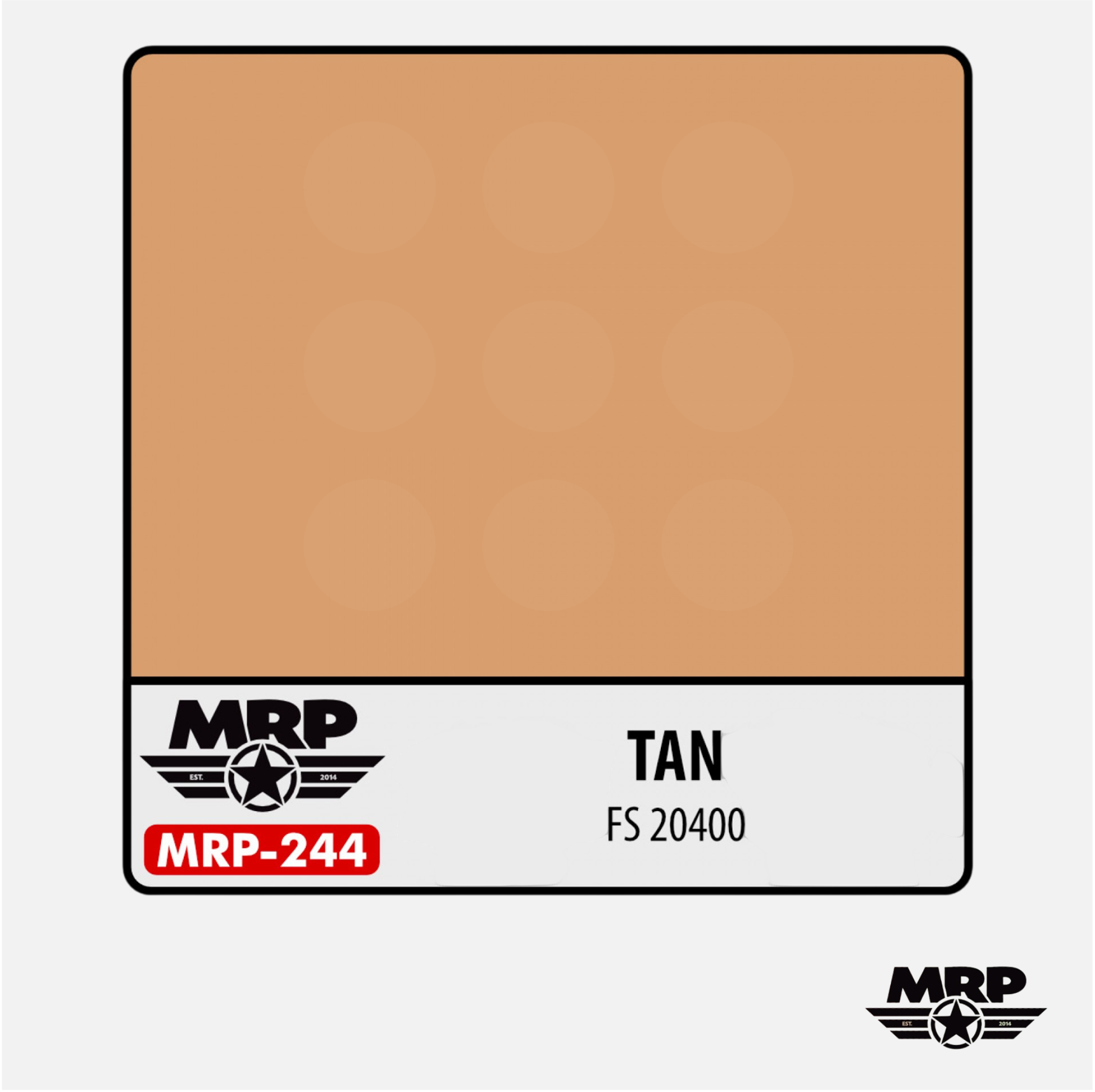 Mr.Paint - Acrylic Lacquer Paint - Tan FS 20400 - MRP-244 - Gothaforce