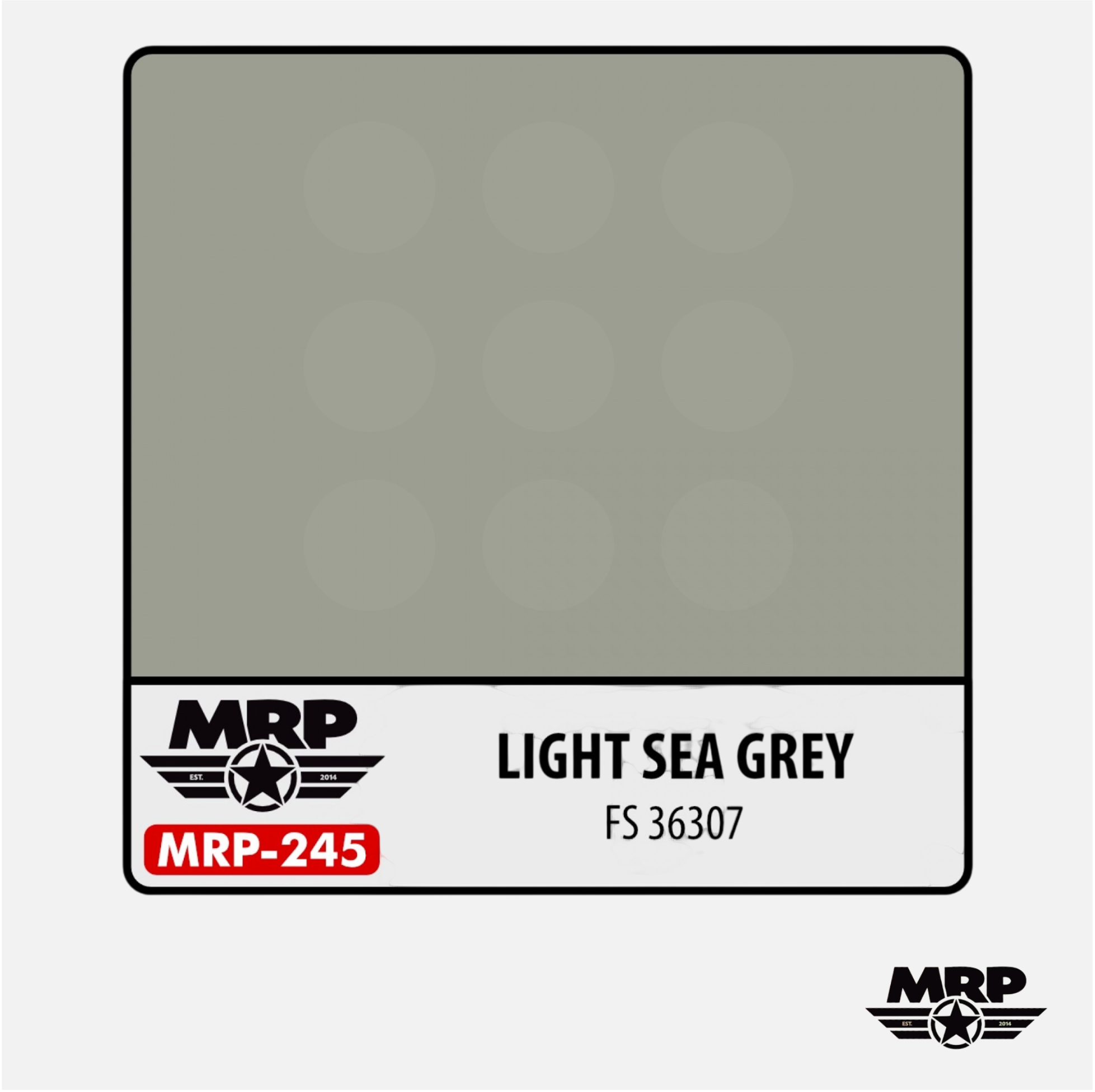 Mr.Paint - Acrylic Lacquer Paint - Light Sea Grey FS 36307 - MRP-245 - Gothaforce