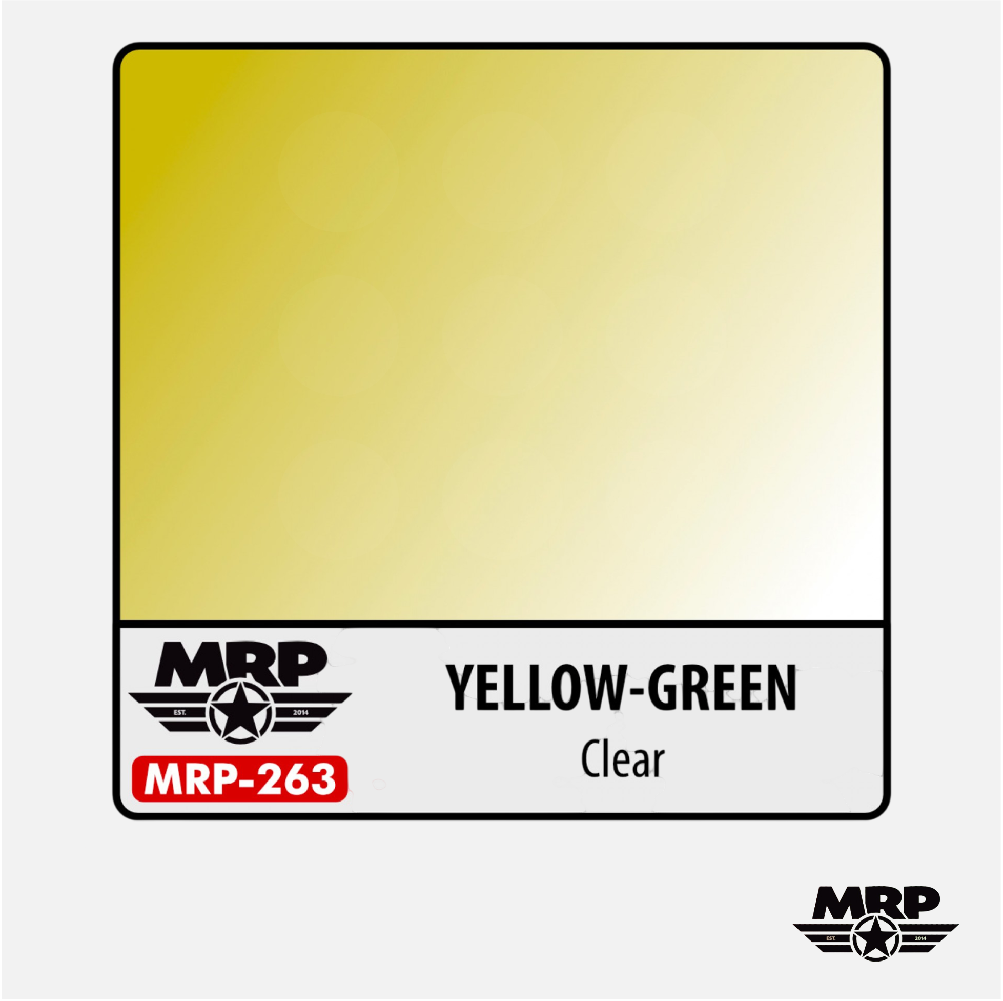 Mr.Paint - Acrylic Lacquer Paint - Yellow-Green (Clear) - MRP-263 - Gothaforce