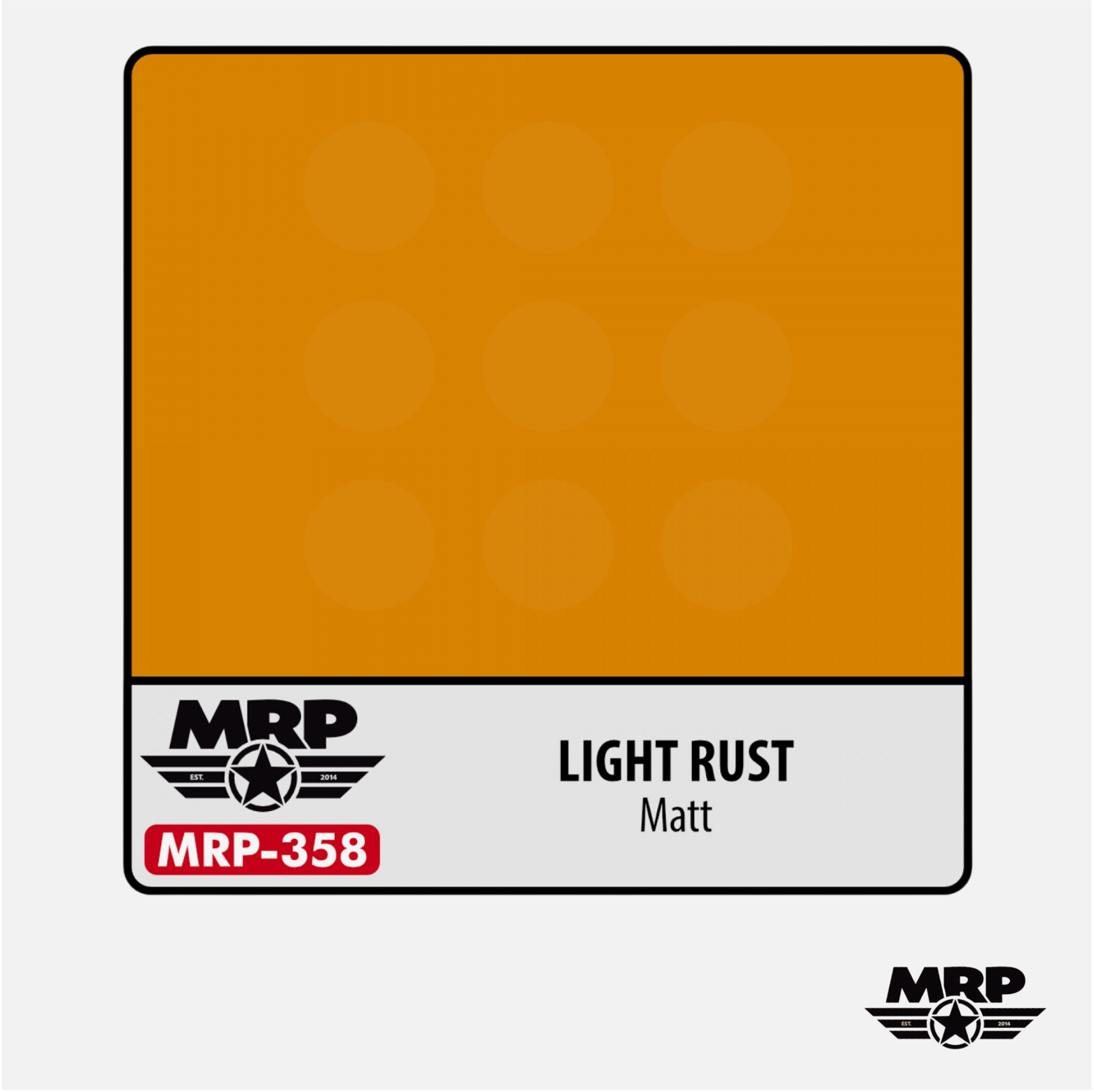 Mr.Paint - Acrylic Lacquer Paint - Light Rust Matt - MRP-358 - Gothaforce
