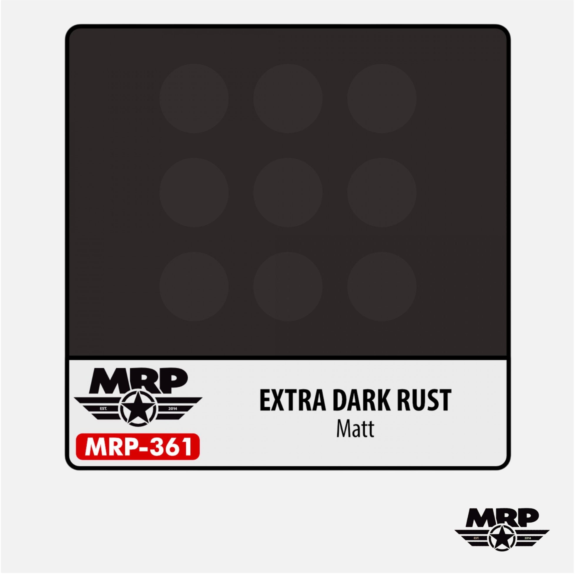 Mr.Paint - Acrylic Lacquer Paint - Extra Dark Rust Matt - MRP-361 - Gothaforce