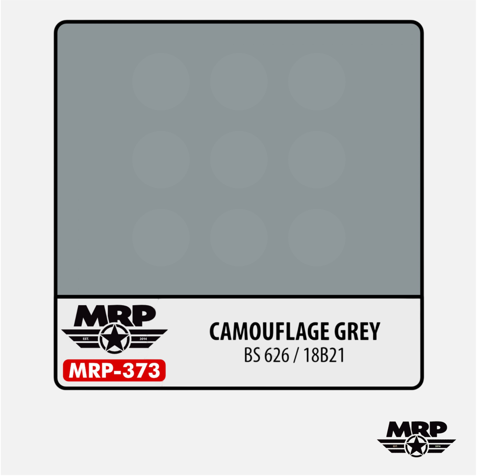 Mr.Paint - Acrylic Lacquer Paint - Camouflage Grey BS 626 / 18B21 - MRP-373 - Gothaforce