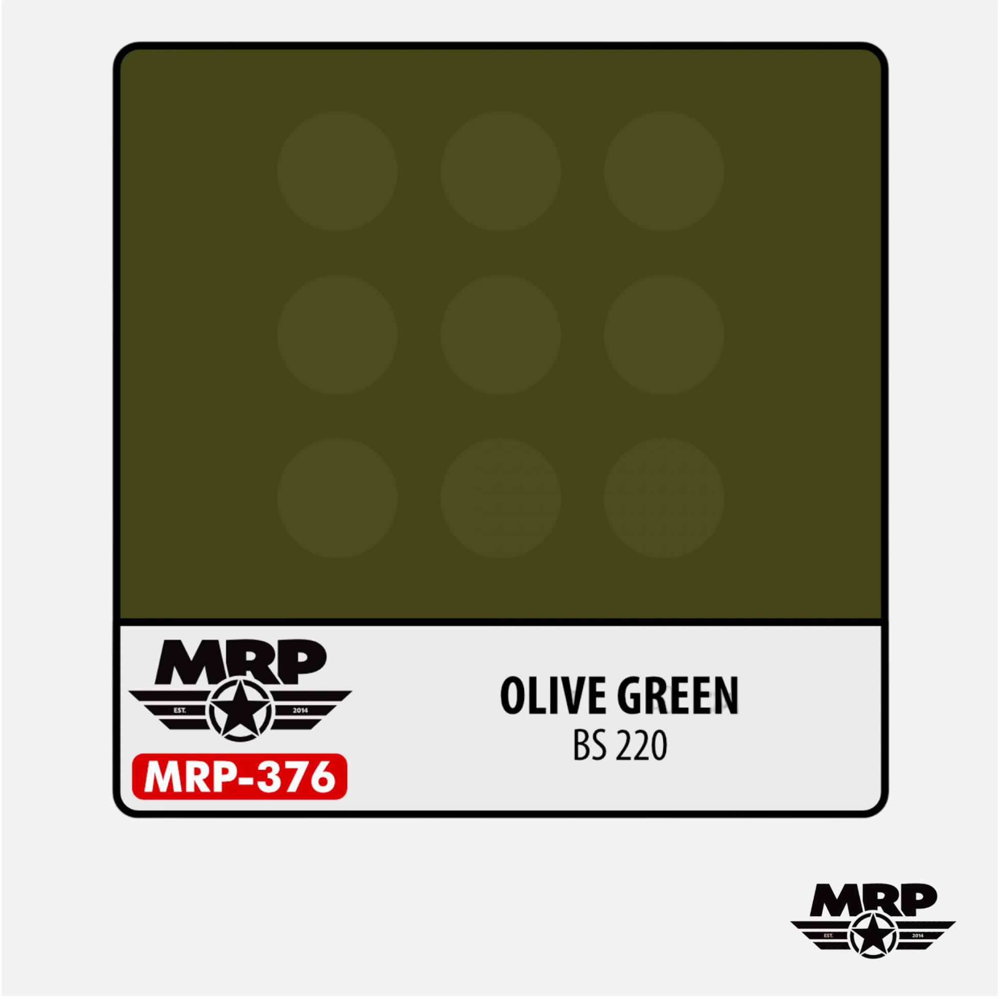 Mr.Paint - Acrylic Lacquer Paint - Olive Green BS 220 - MRP-376 - Gothaforce
