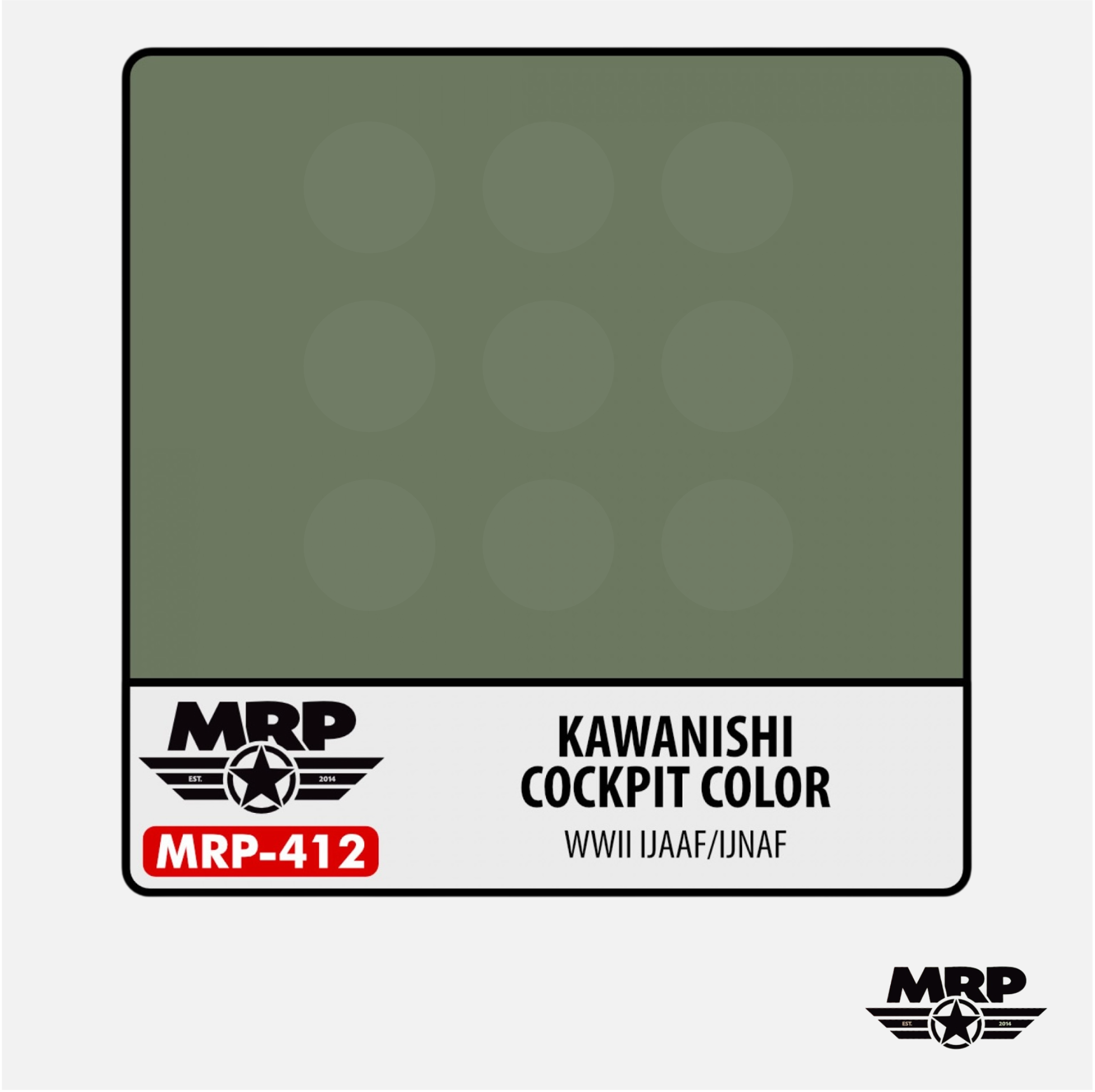 Mr.Paint - Acrylic Lacquer Paint - Kawanishi Cockpit Color WWII IJAAF/IJNAF - MRP-412 - Gothaforce