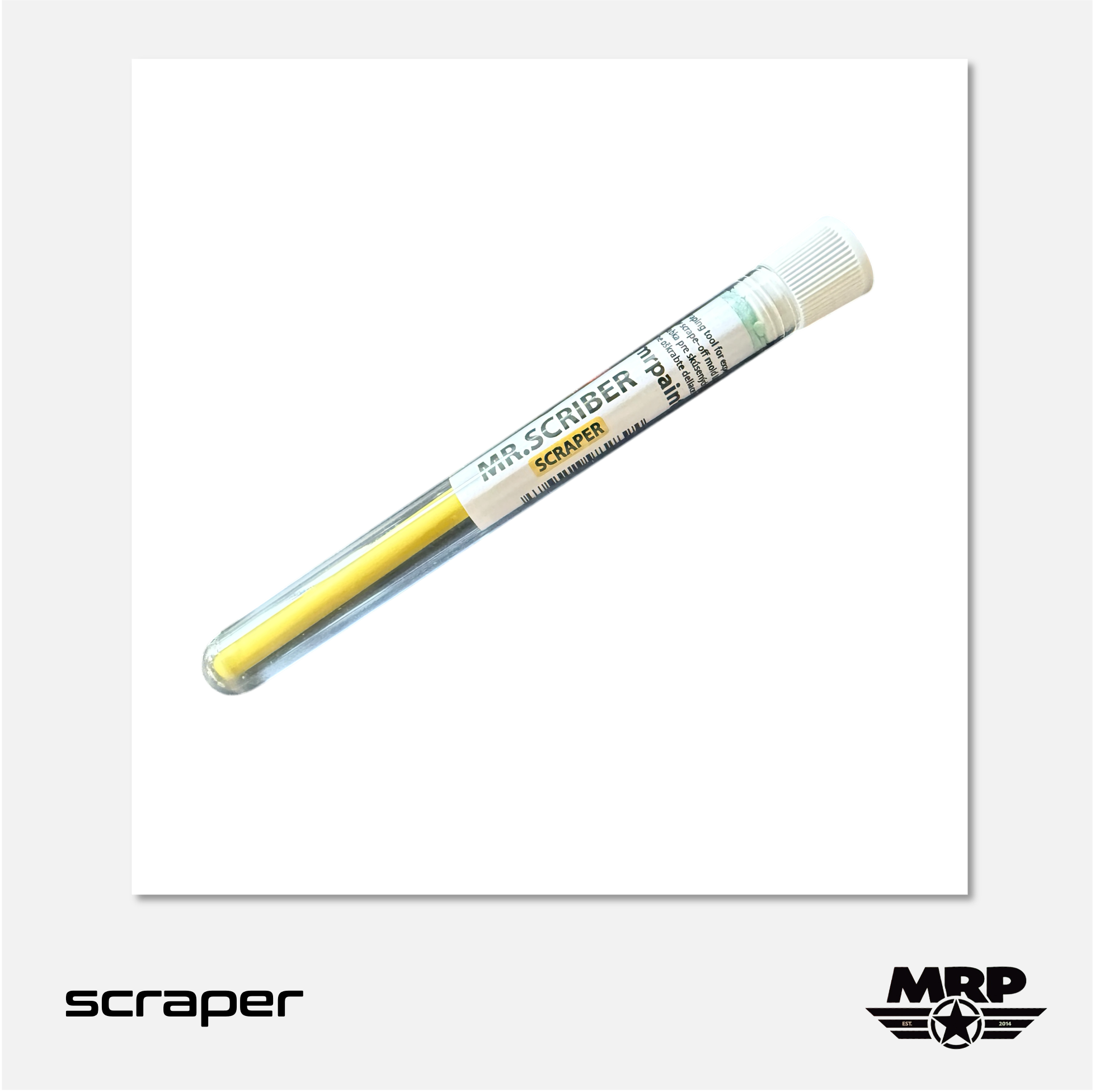 Mr. Scriber - Scraper (Yellow)