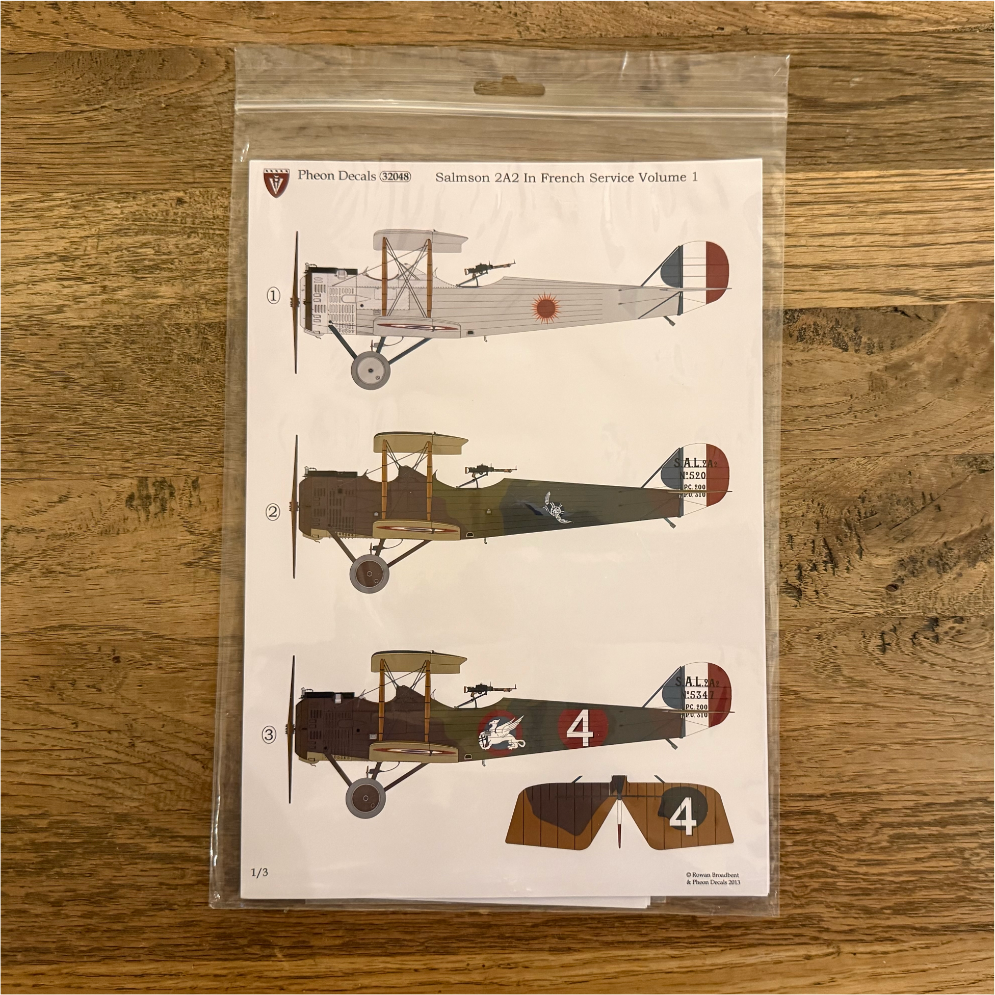 1/32 Salmson 2-A2 in French Service Volume 1