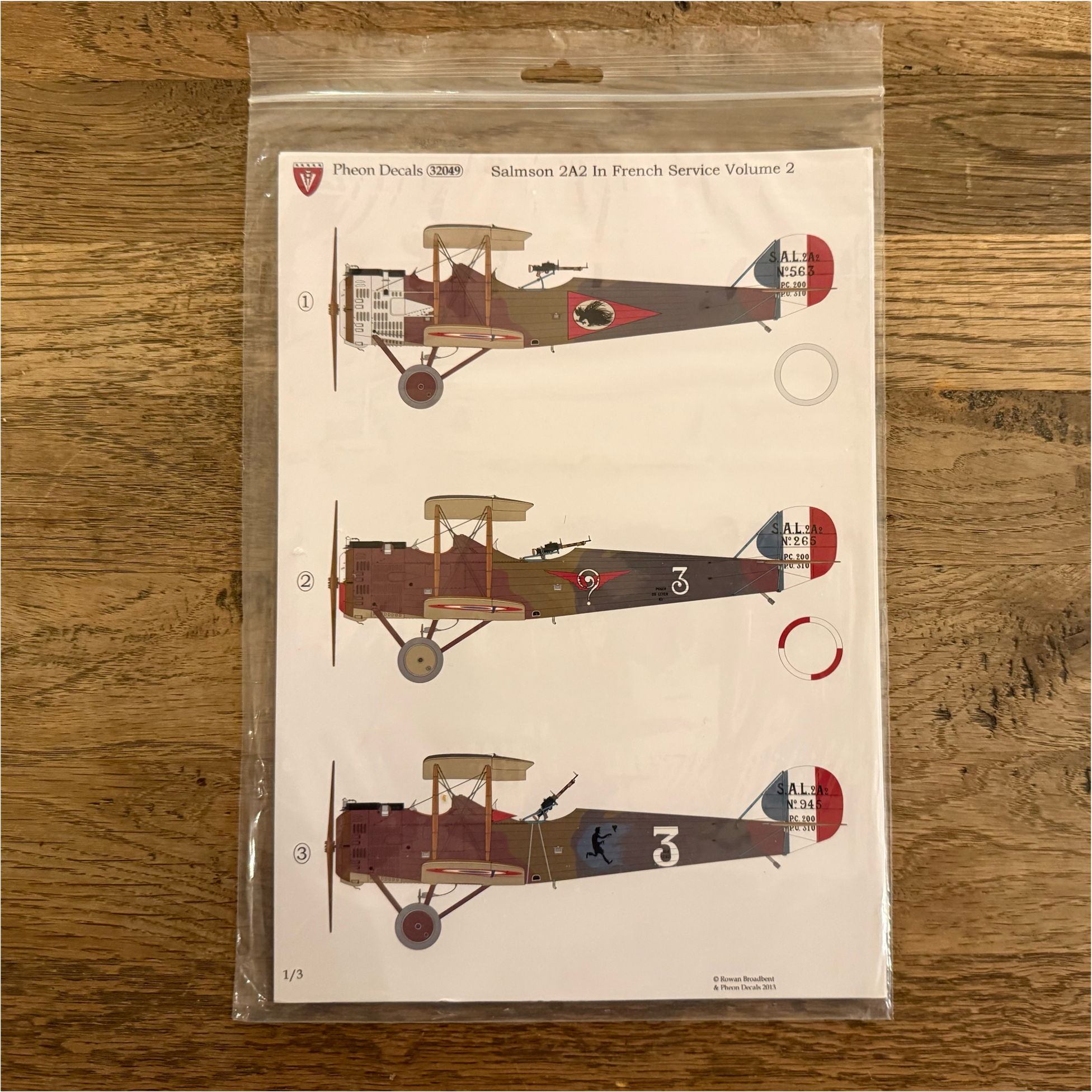 1/32 Salmson 2-A2 in French Service Volume 2