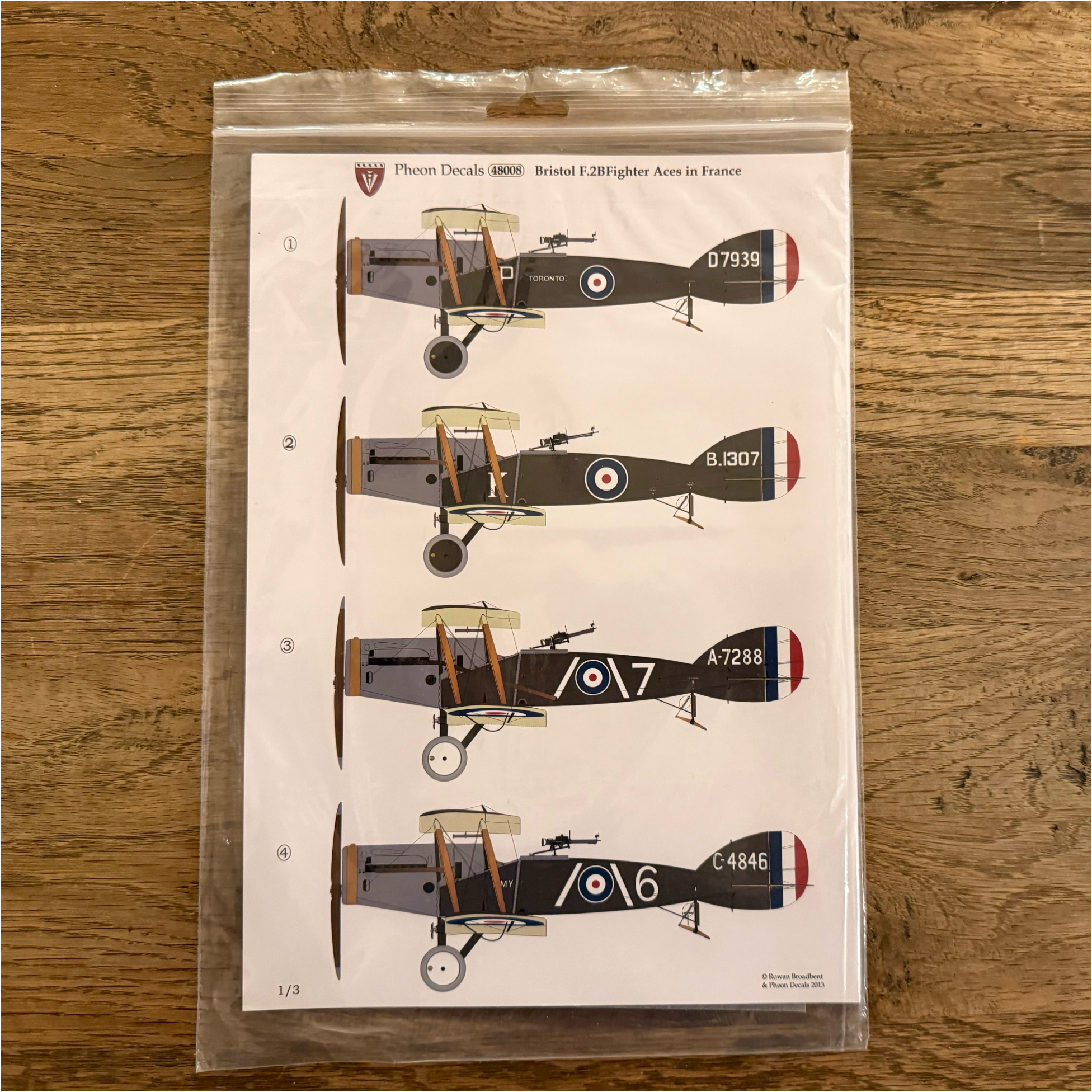 1/48 Bristol F.2b Fighter Western Front Aces