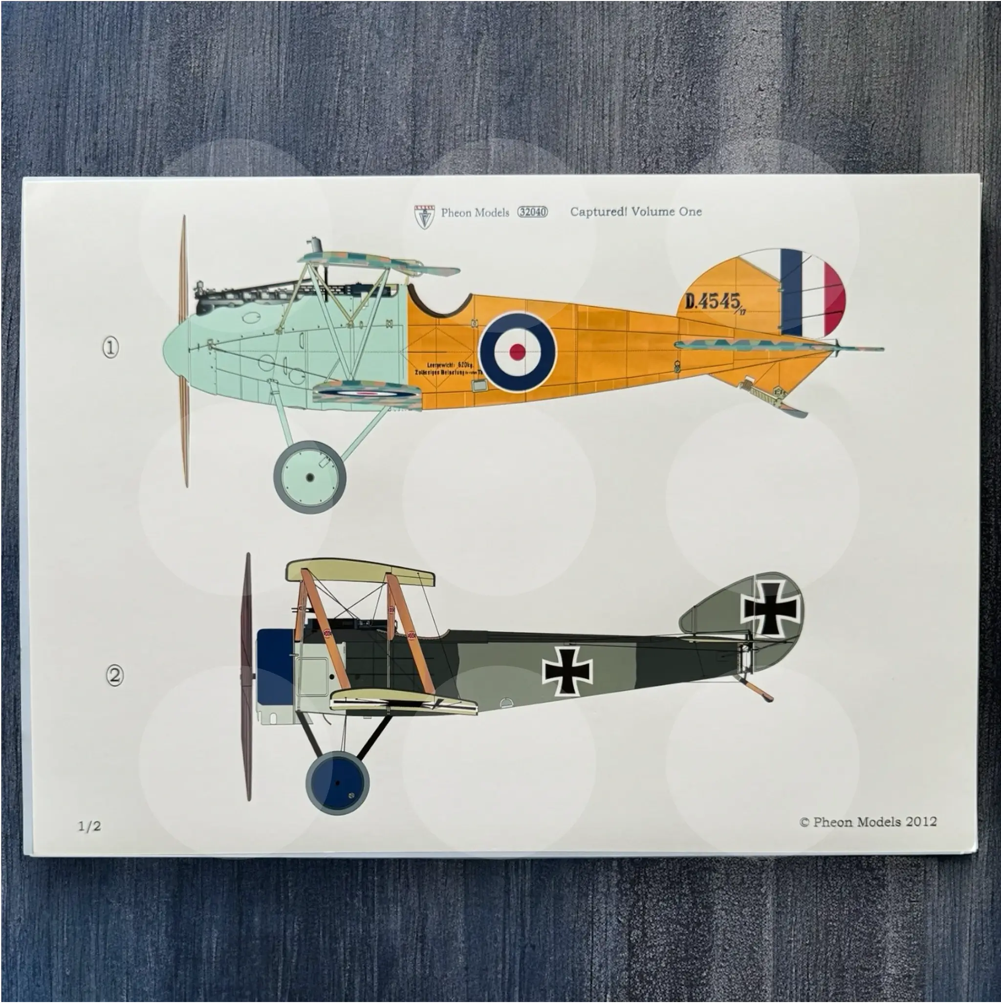Pheon Decals - Captured! Volume 1 - 1/3 scale - 32040