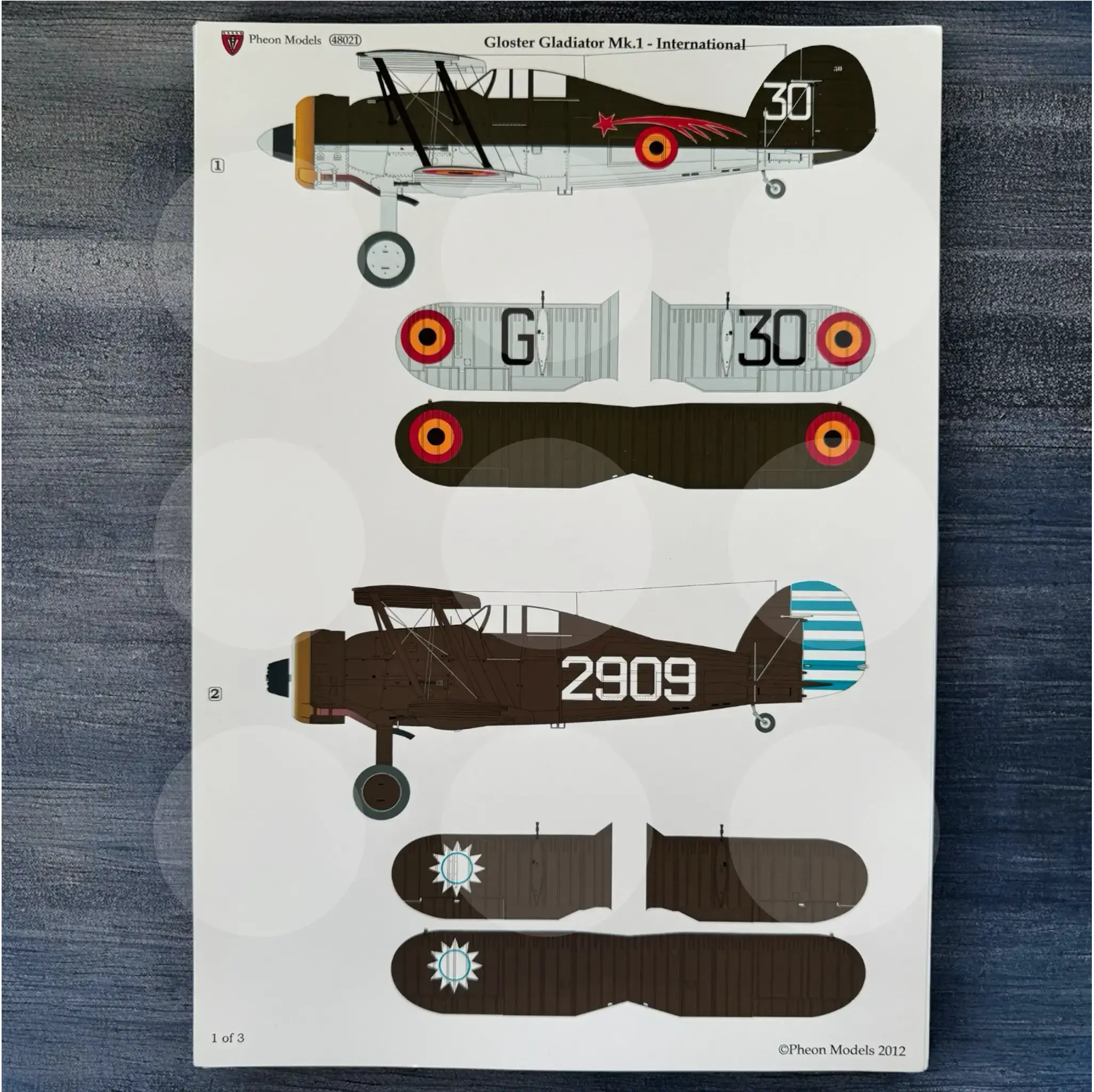 1/48 Gloster Gladiator International