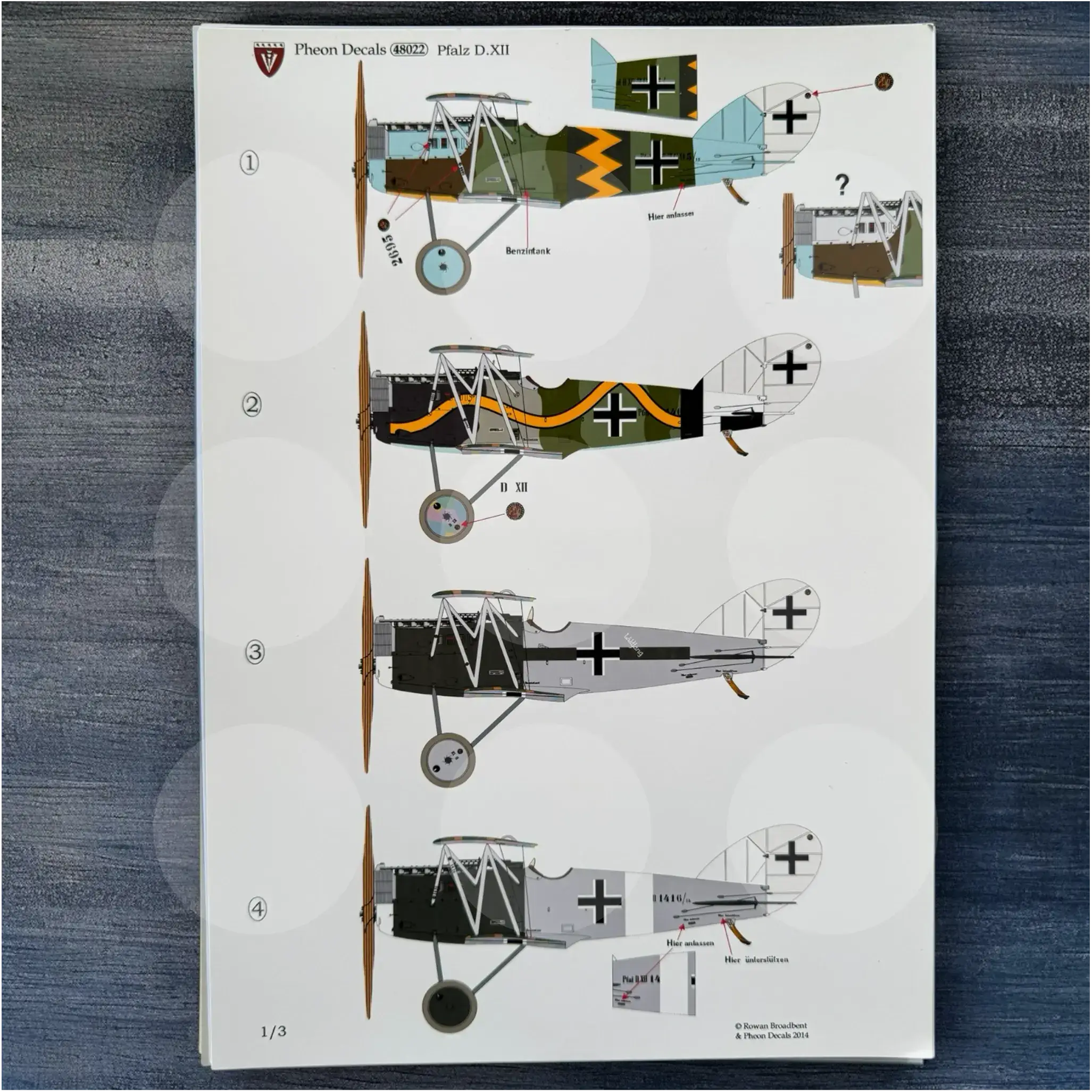 1/48 Pfalz D.XII