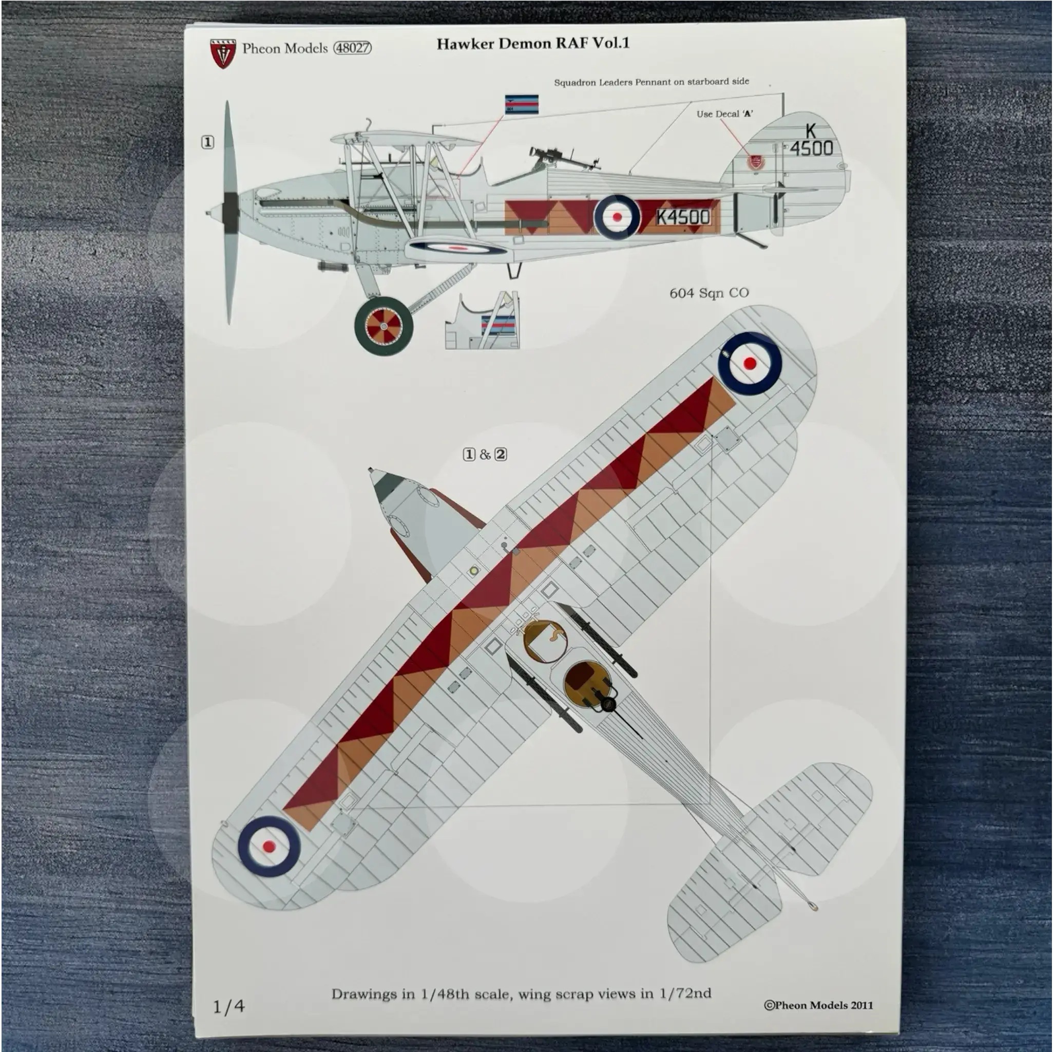 1/48 Hawker Demon RAF Volume 1
