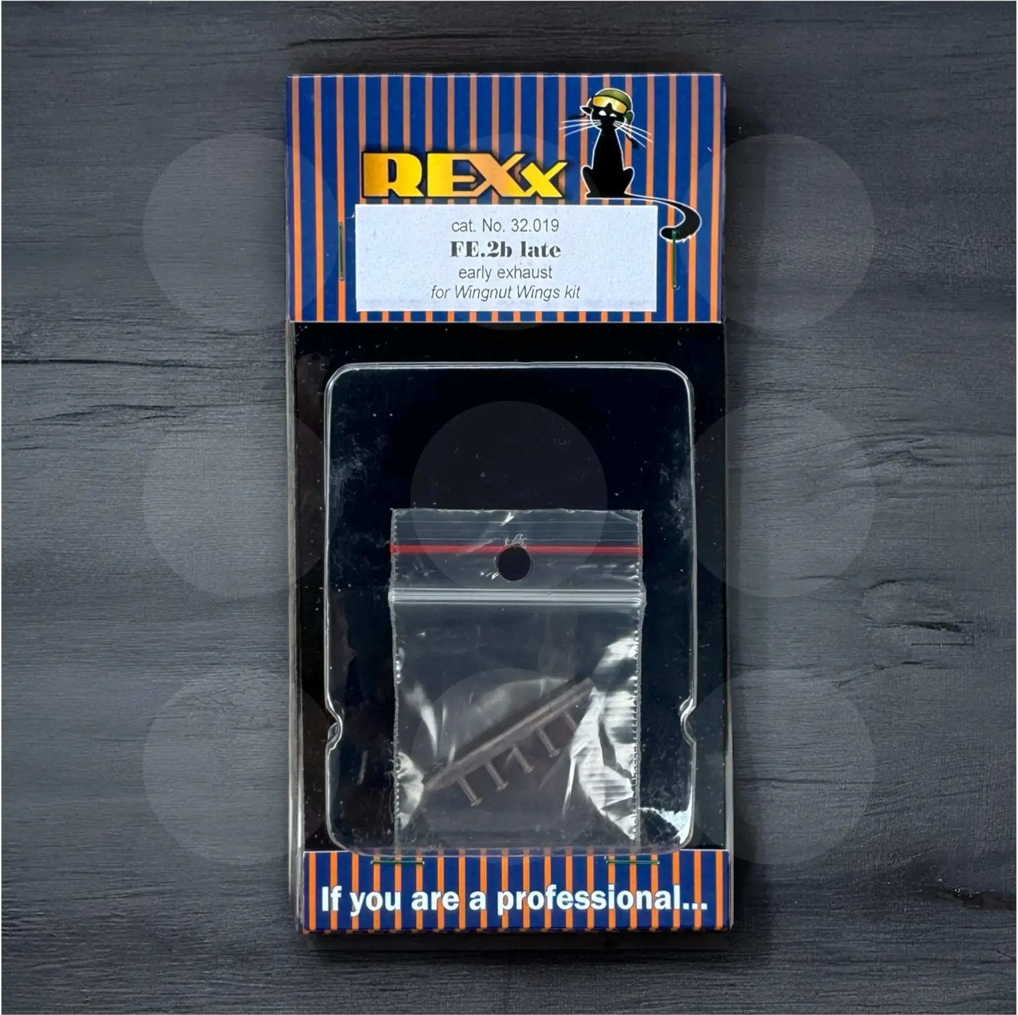 REXx - Early Metal Exhaust Wingnut Wings Fe.2b - 1/32 scale - 32019