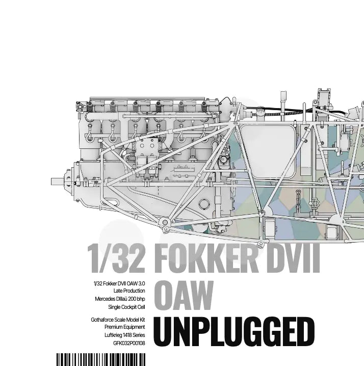 1/32 Fokker DVII OAW 3.0 Unplugged