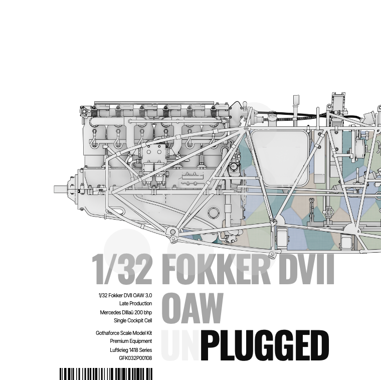 1/32 Fokker DVII OAW 3.0 Plugged