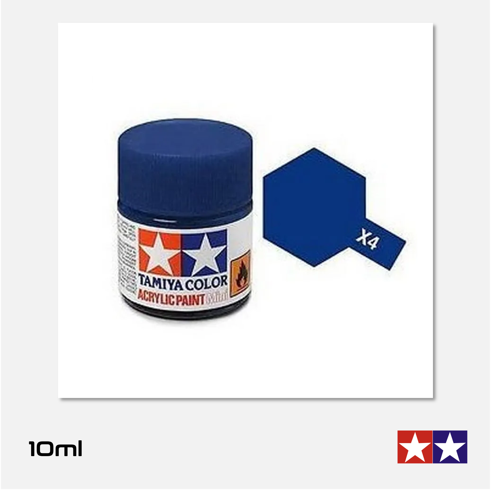 Tamiya Acrylics Mini - X4 Gloss Blue