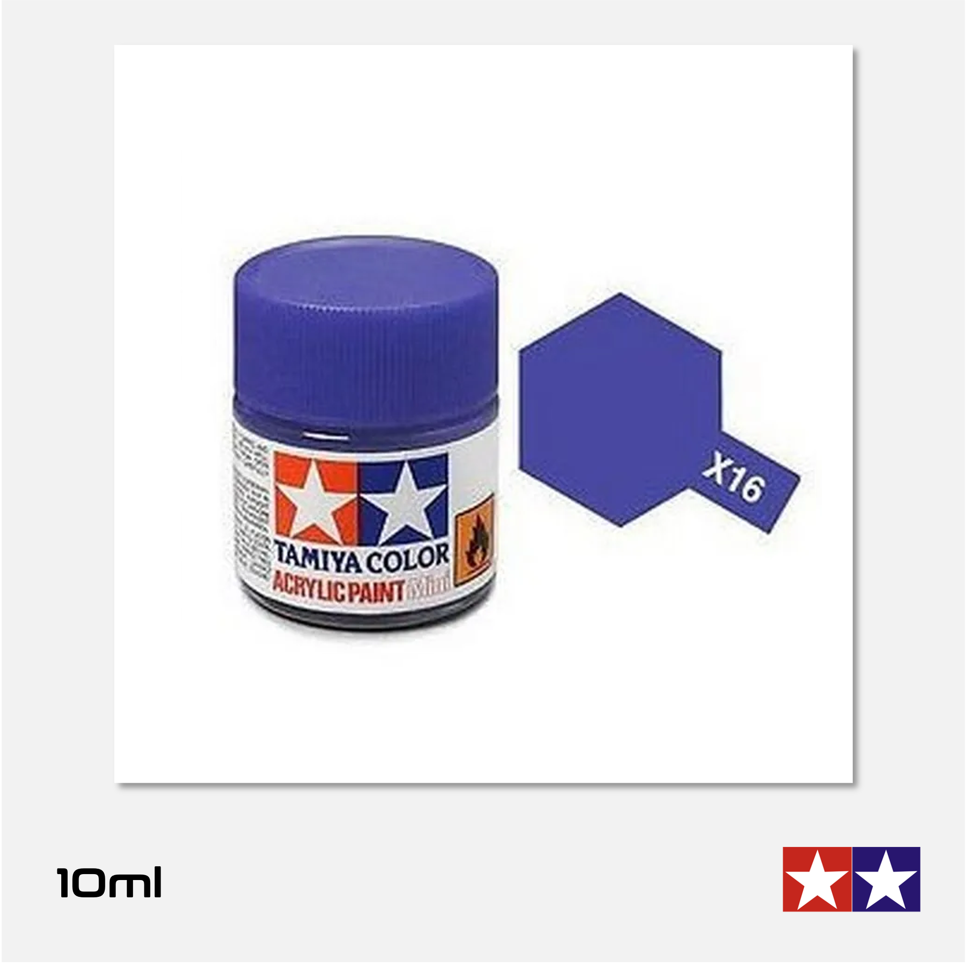 Tamiya Acrylics Mini - X16 Gloss Purple