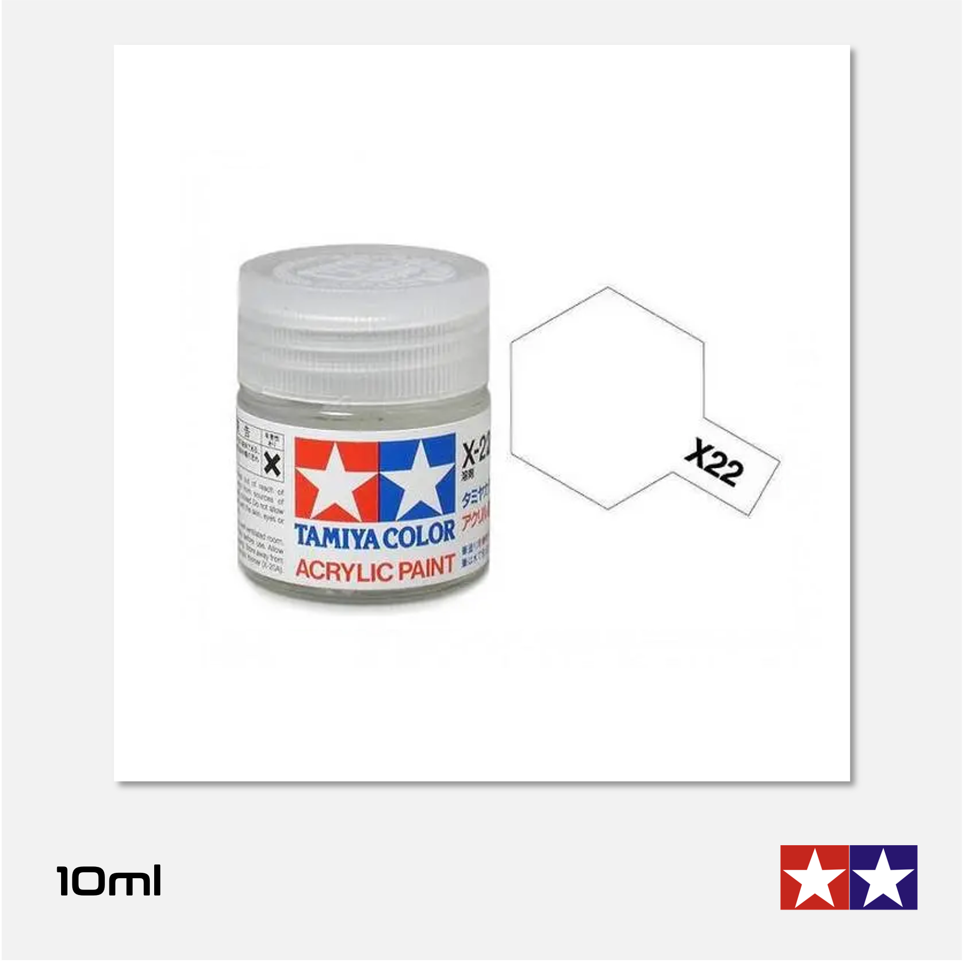Tamiya Acrylics Mini - X22 Gloss Clear