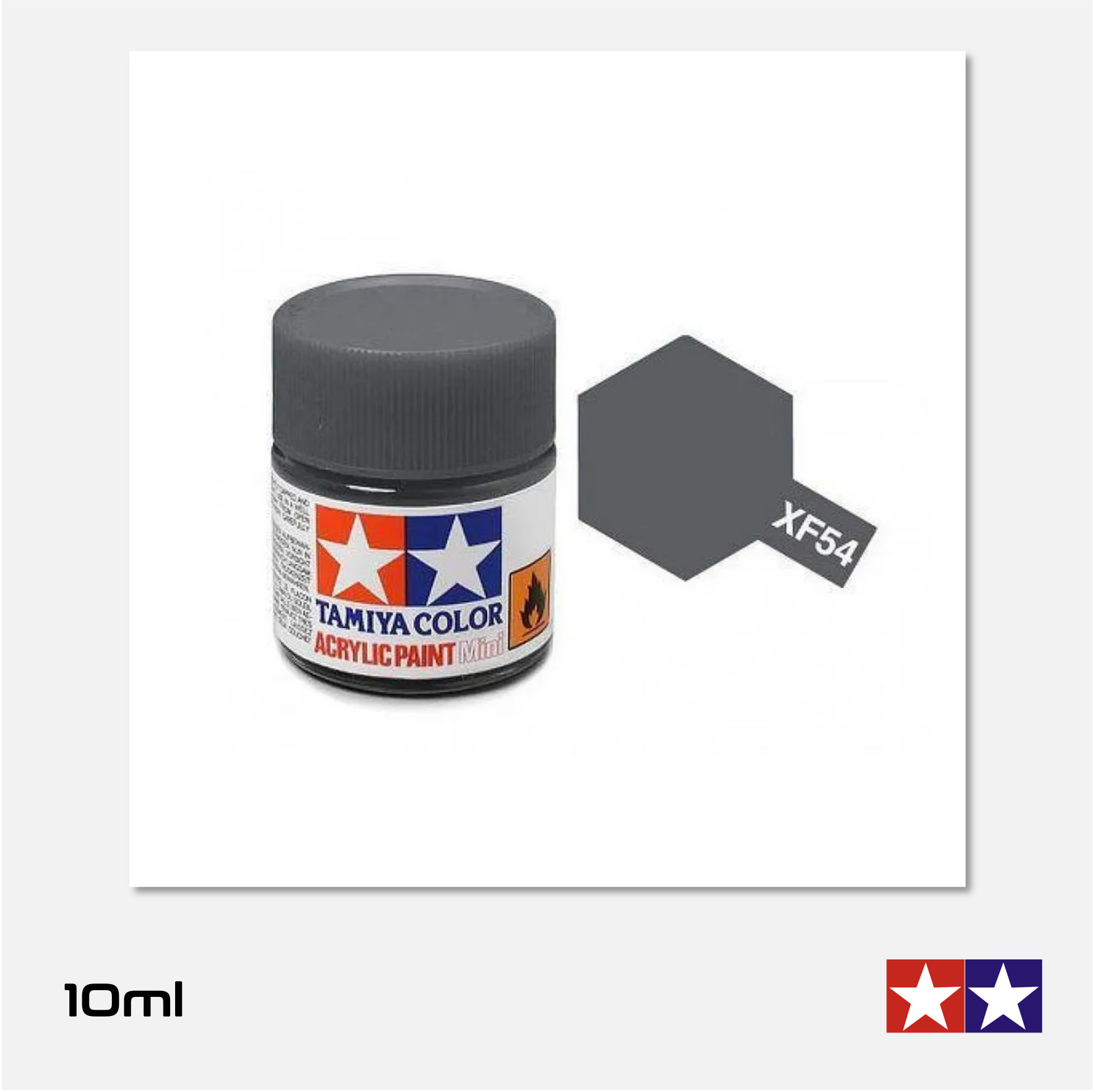 Tamiya - Acrylic Paint Mini - XF-54 Flat Dark Sea Grey - 81754 - Gothaforce