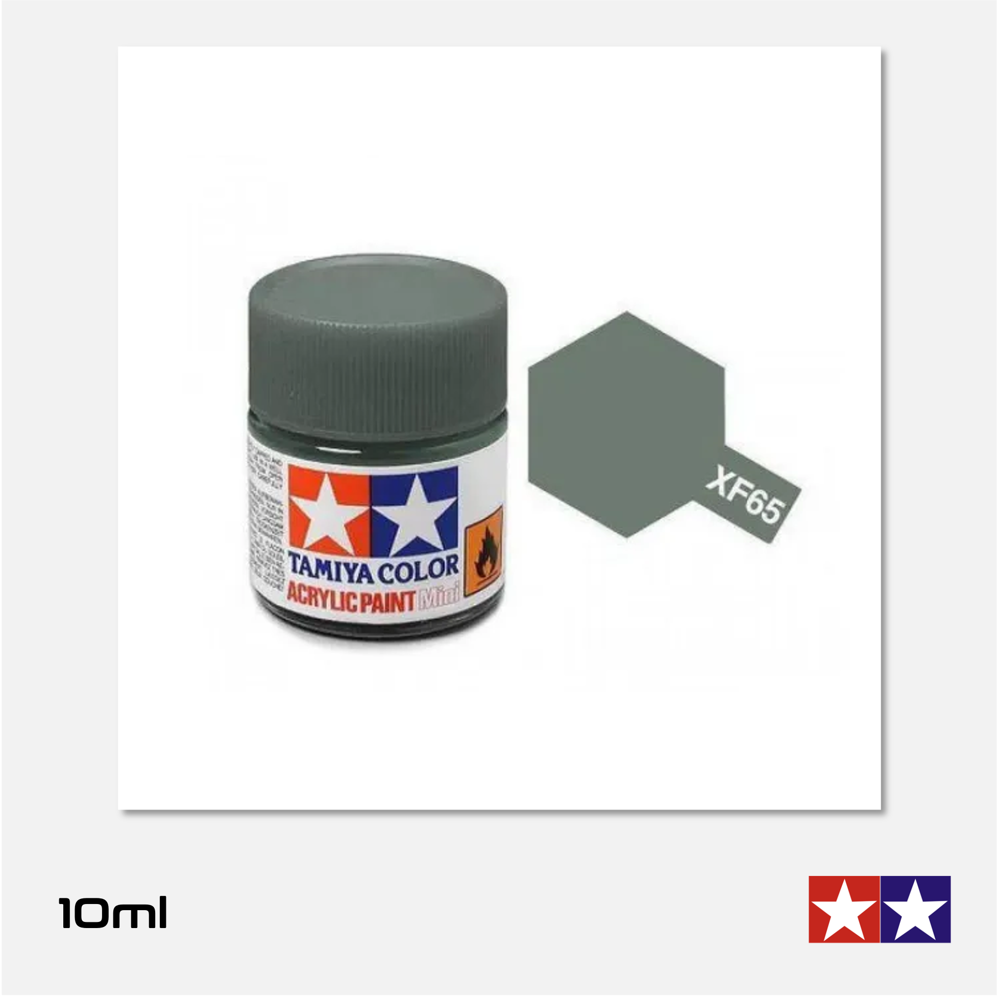 Tamiya Acrylics Mini - XF65 Flat Field Grey