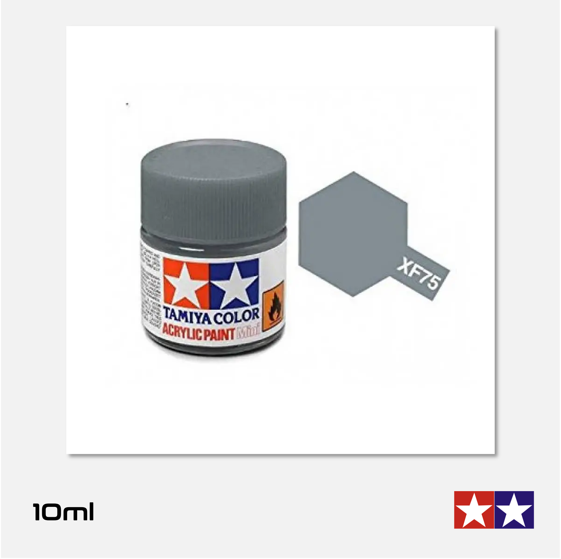 Tamiya - Acrylic Paint Mini - XF-75 Flat IJN Gray Kure Arsenal - 81775 - Gothaforce