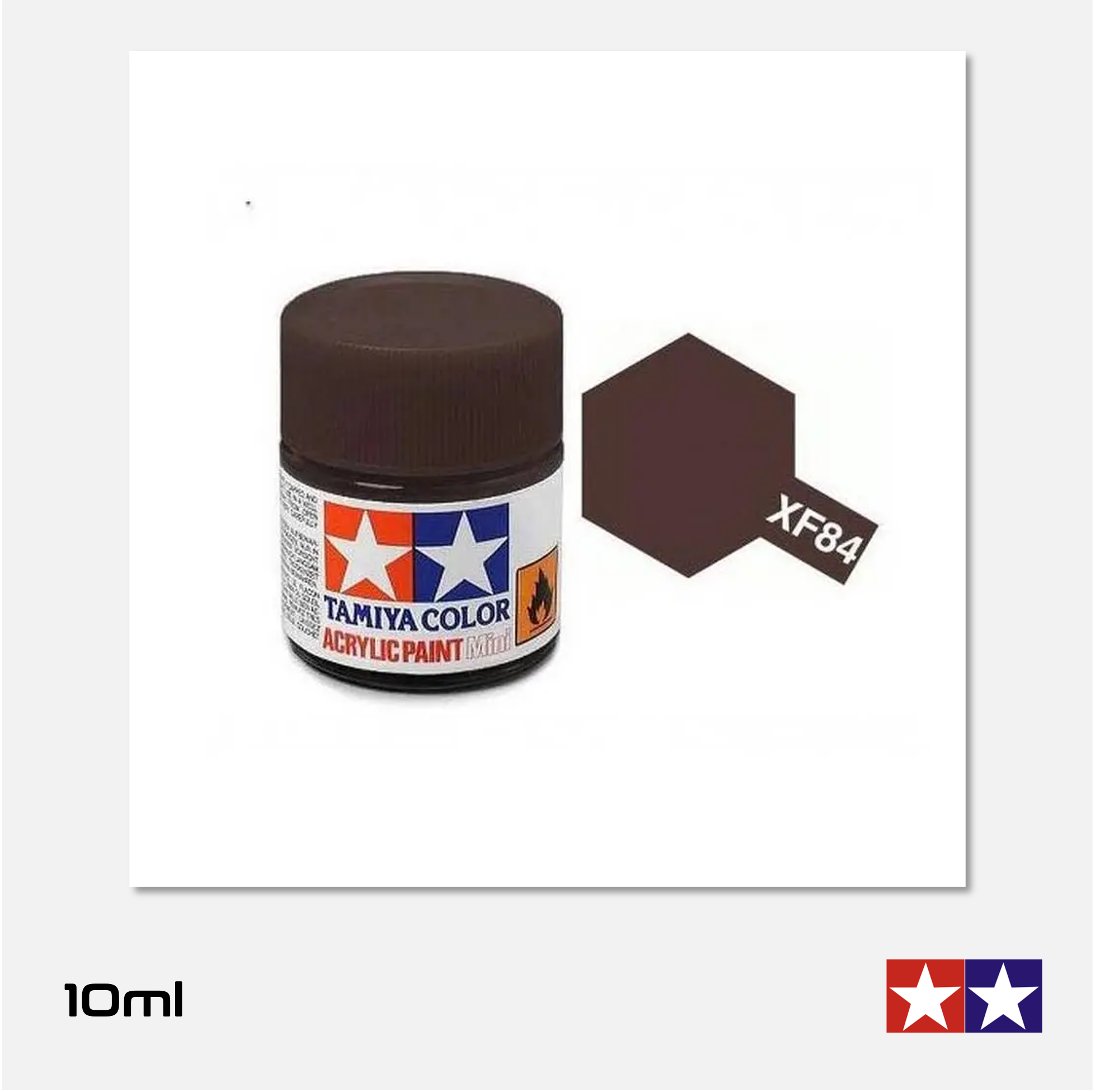 Tamiya Acrylics Mini - XF84 Flat Dark Iron
