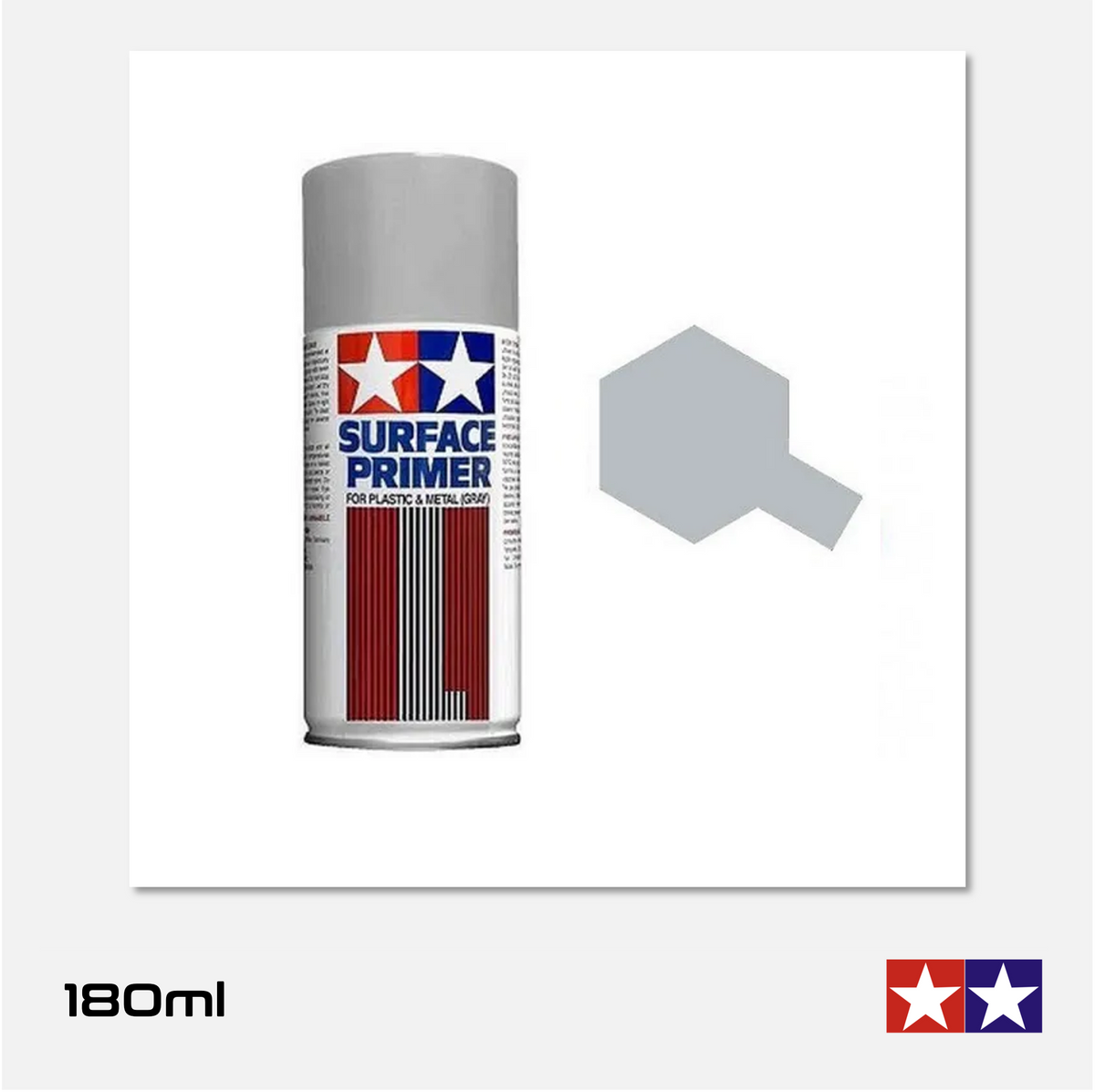 Tamiya Fine Surface Primer L - Gray (180ml)