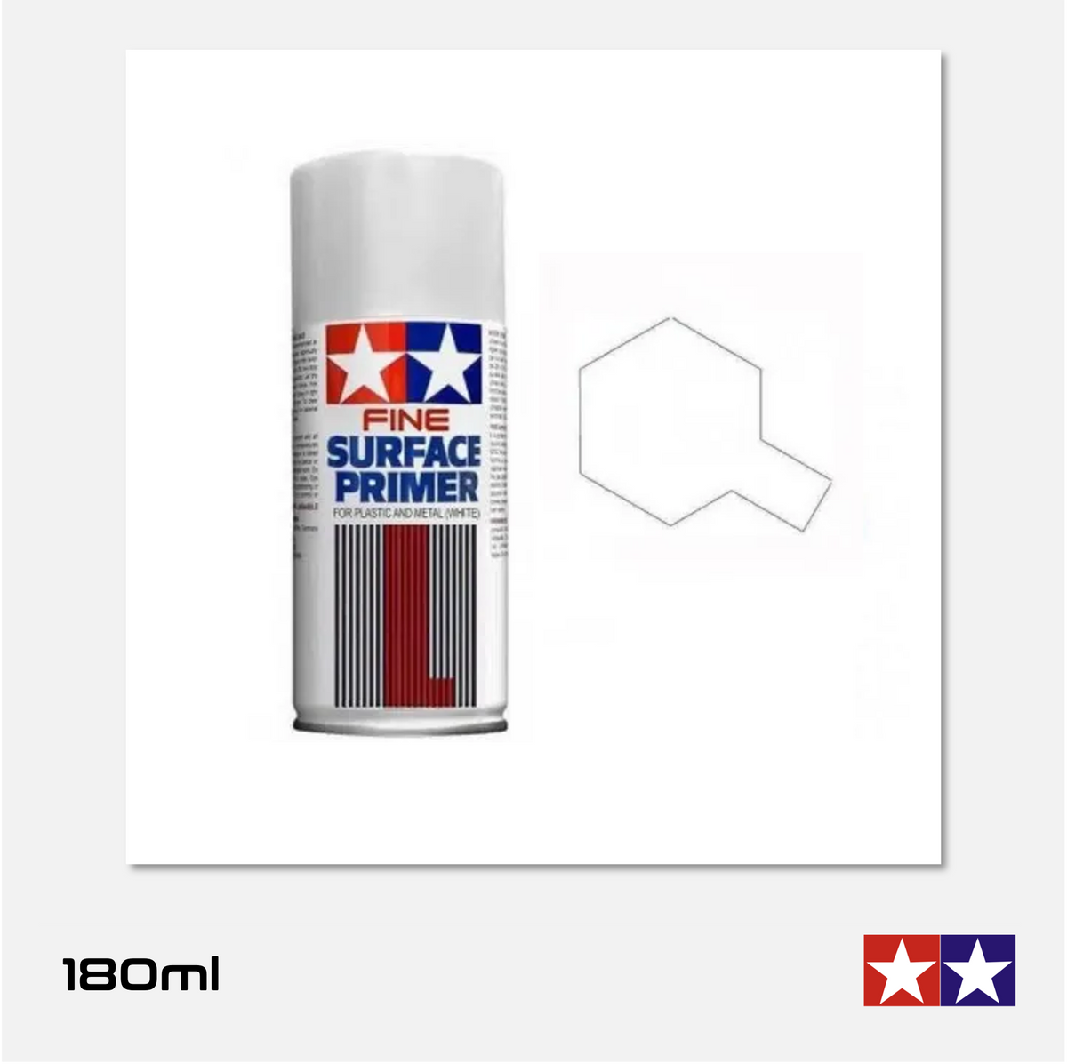Tamiya Fine Surface Primer L - White (180ml)
