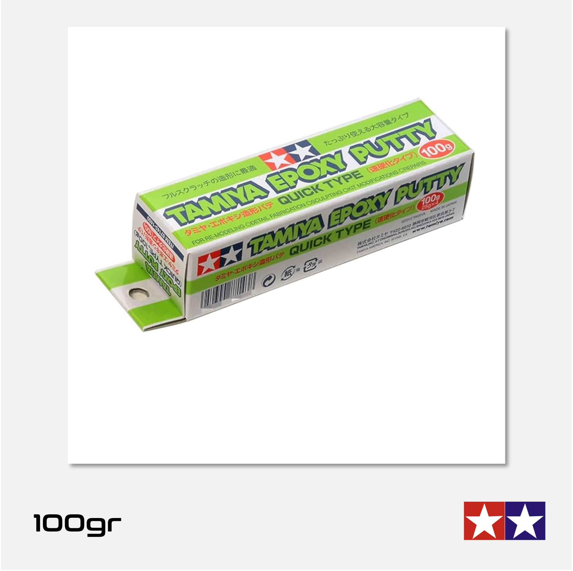 Tamiya - Epoxy Putty Quick Type 100g - 87143 - Gothaforce