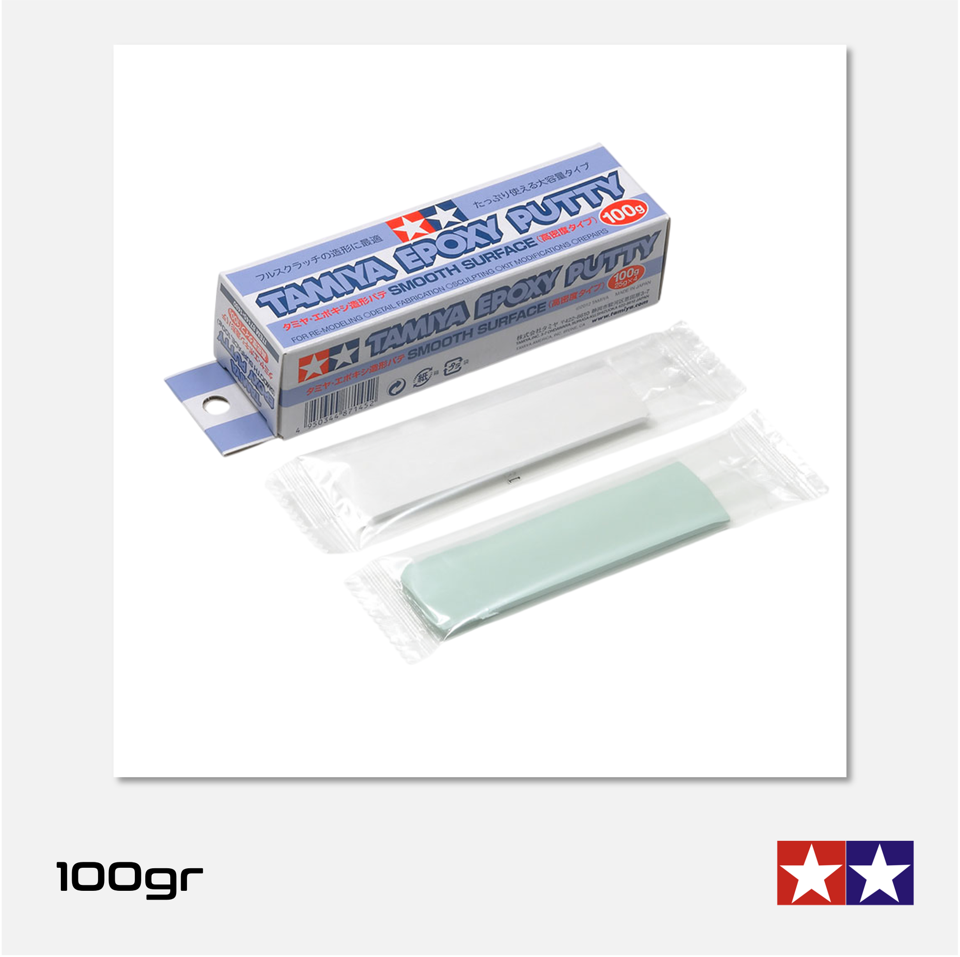 Tamiya - Epoxy Putty Smooth Surface 100g - 87145 - Gothaforce