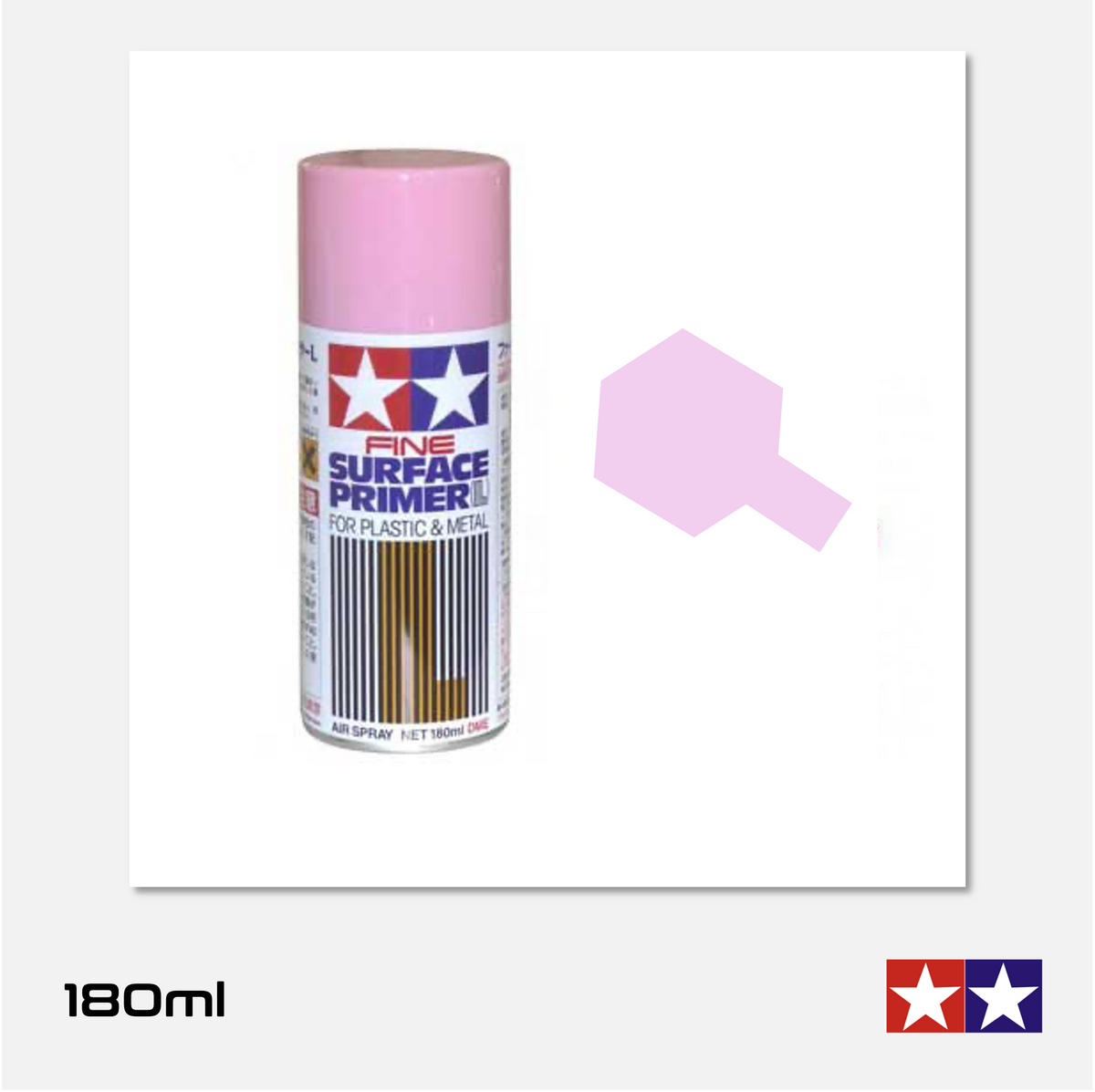 Tamiya Fine Surface Primer L - Pink (180ml)