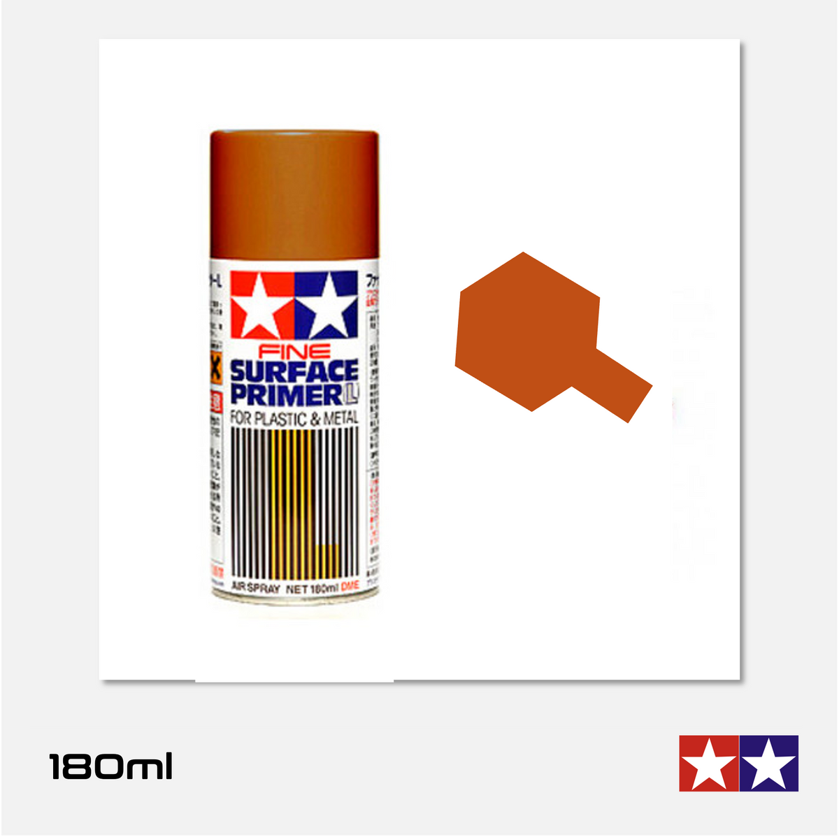 Tamiya Fine Surface Primer L - Oxide Red (180ml)