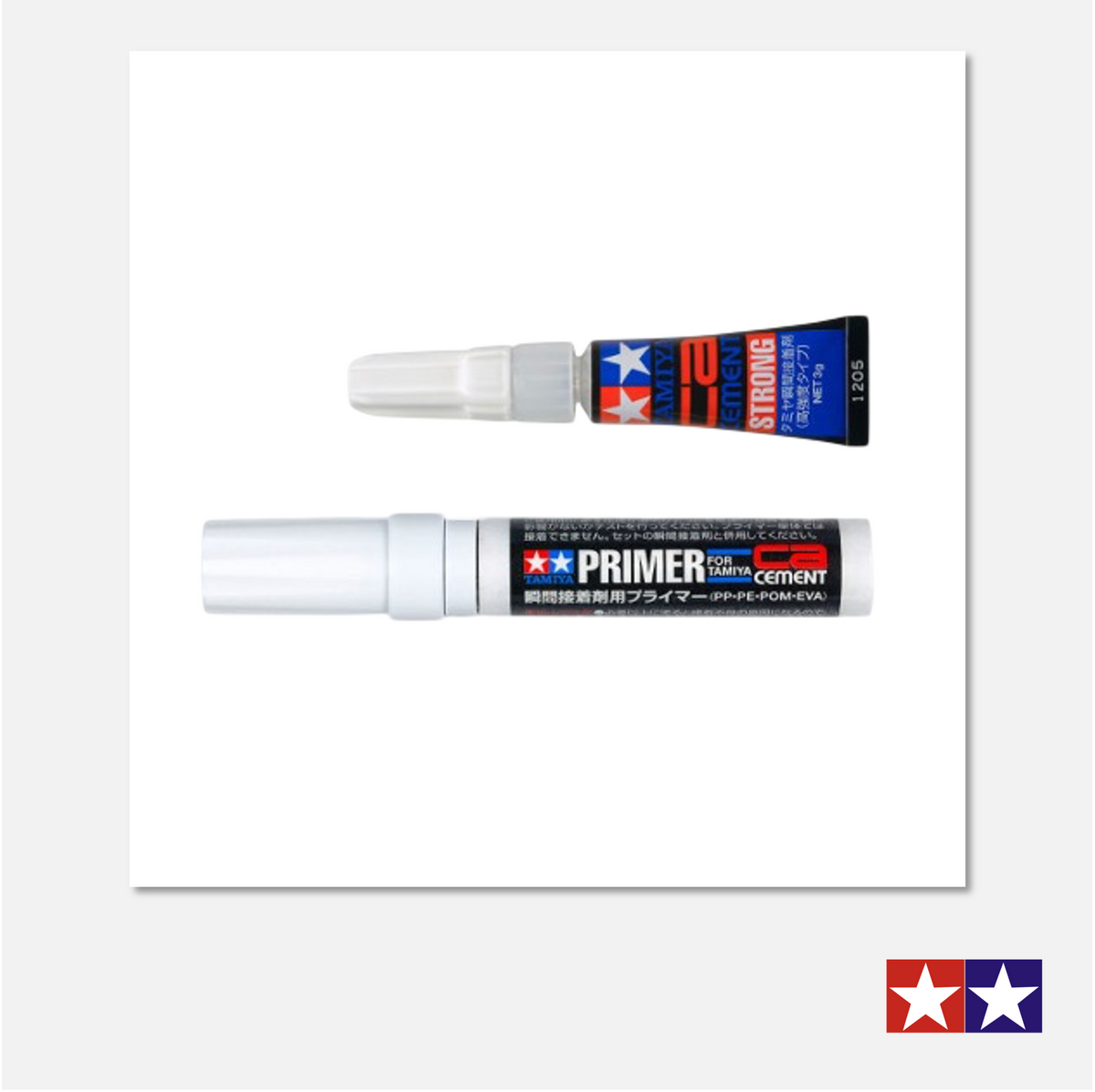 Tamiya CA Cement & Primer Set