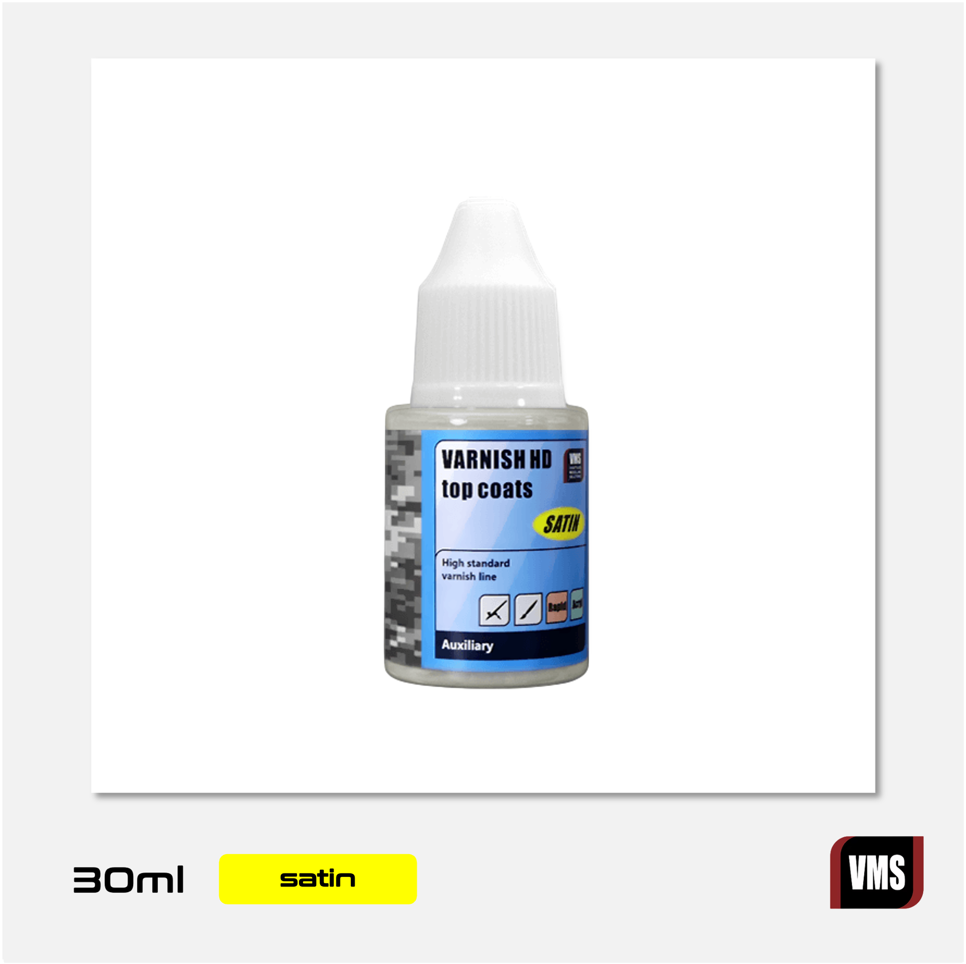 Varnish HD - Satin - 30ml