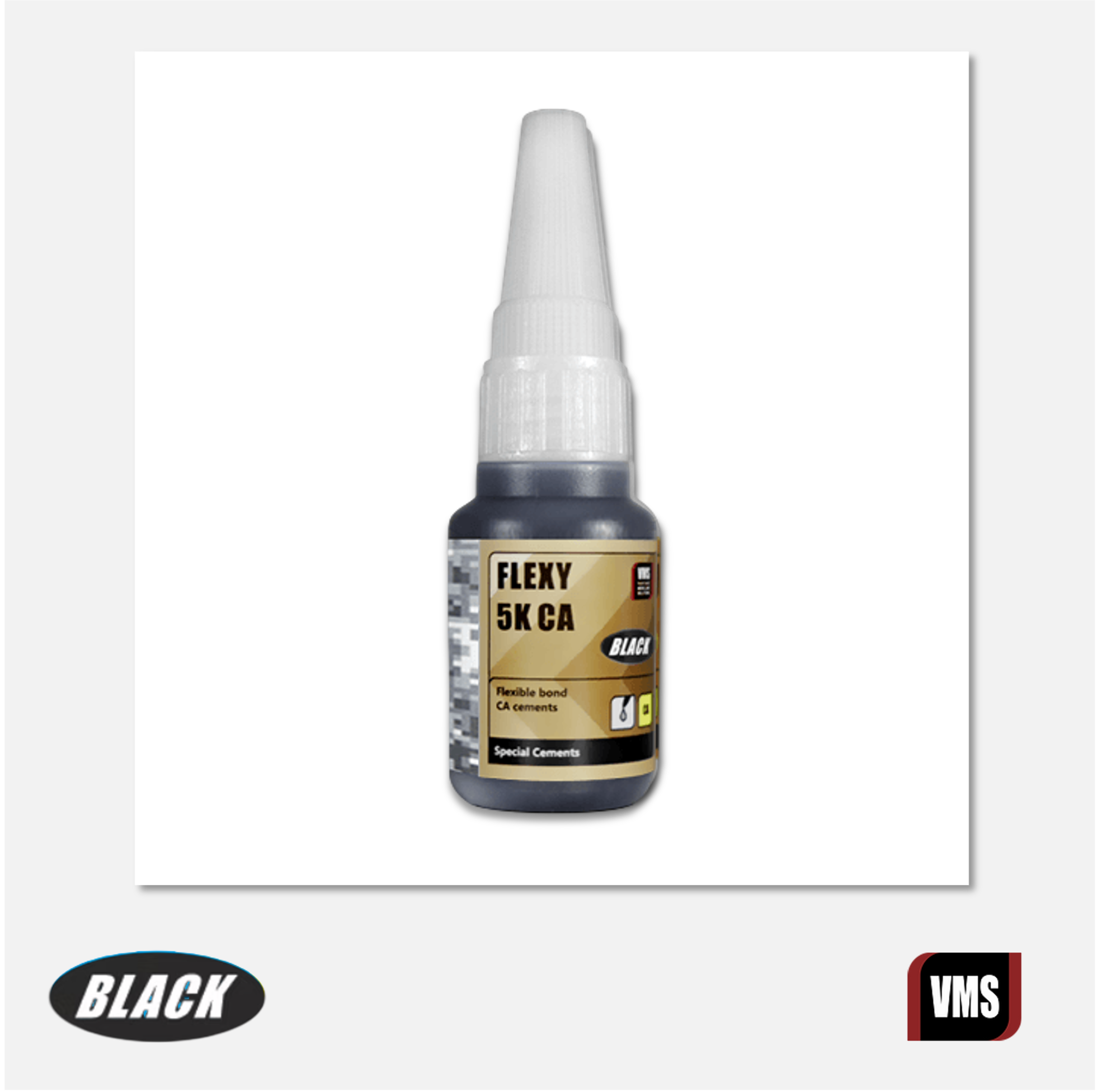 Flexy 5K CA Cement - Black