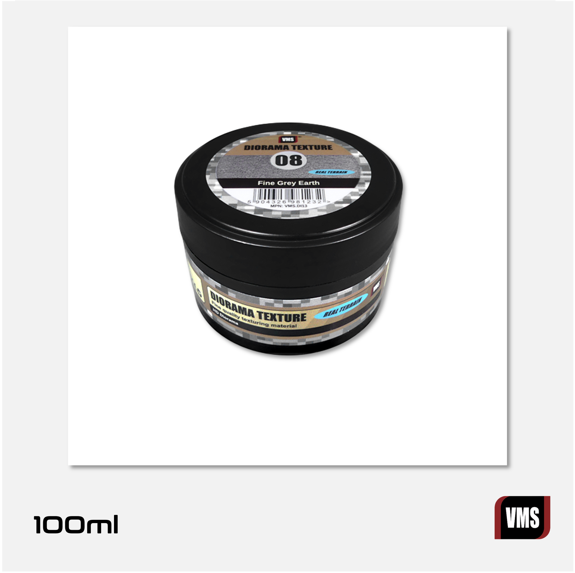 Diorama Texture N°8 - Fine Grey Earth