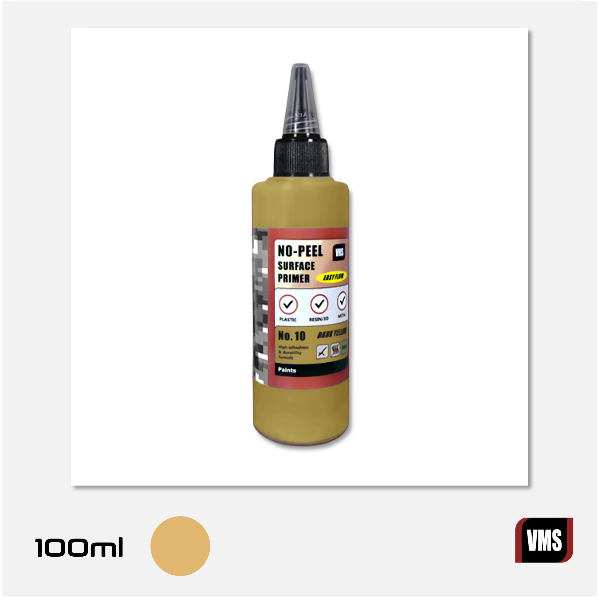 No-Peel Primer N°10 - Dark Yellow