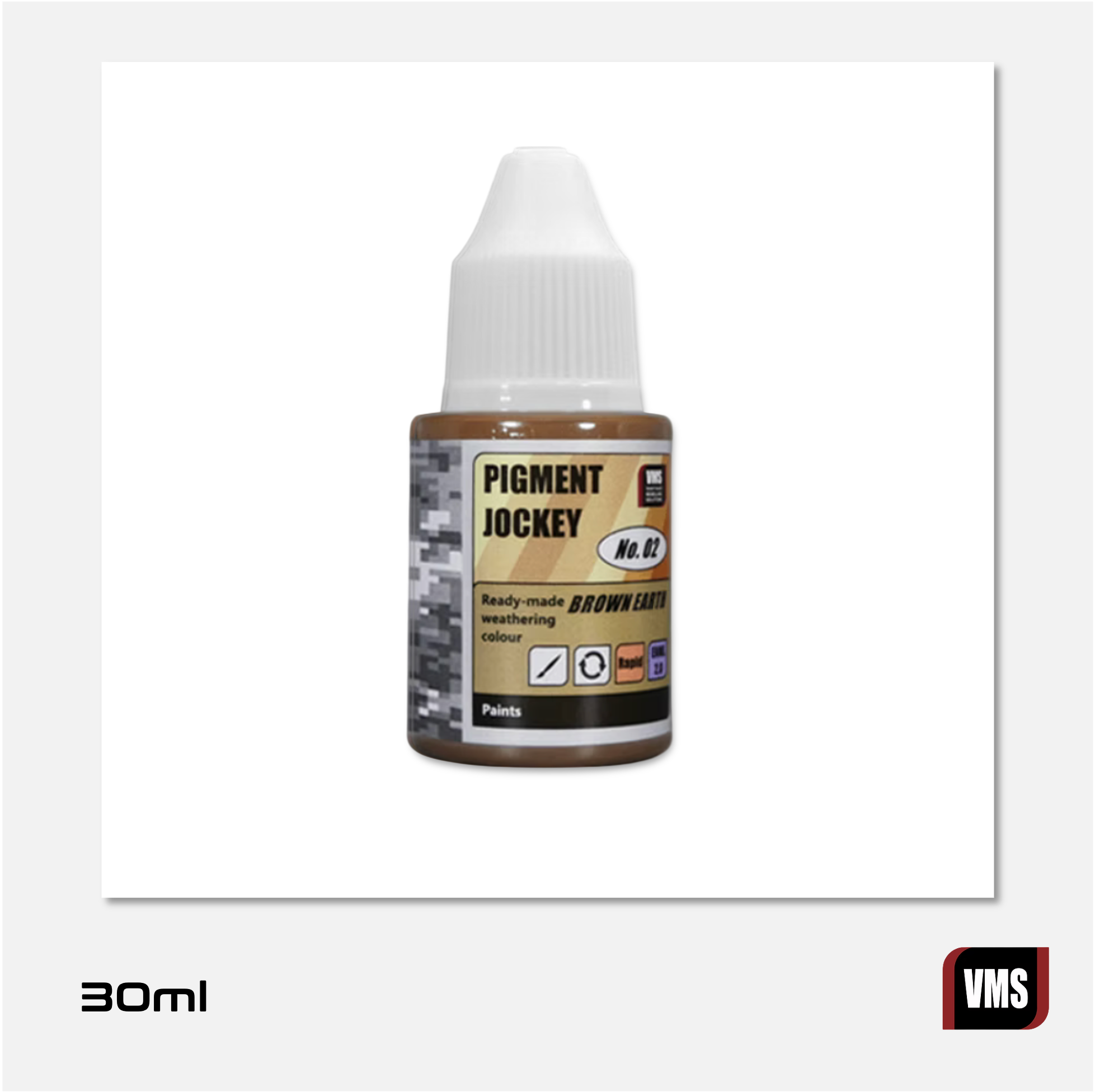 Pigment Jockey - N°2 Brown Earth