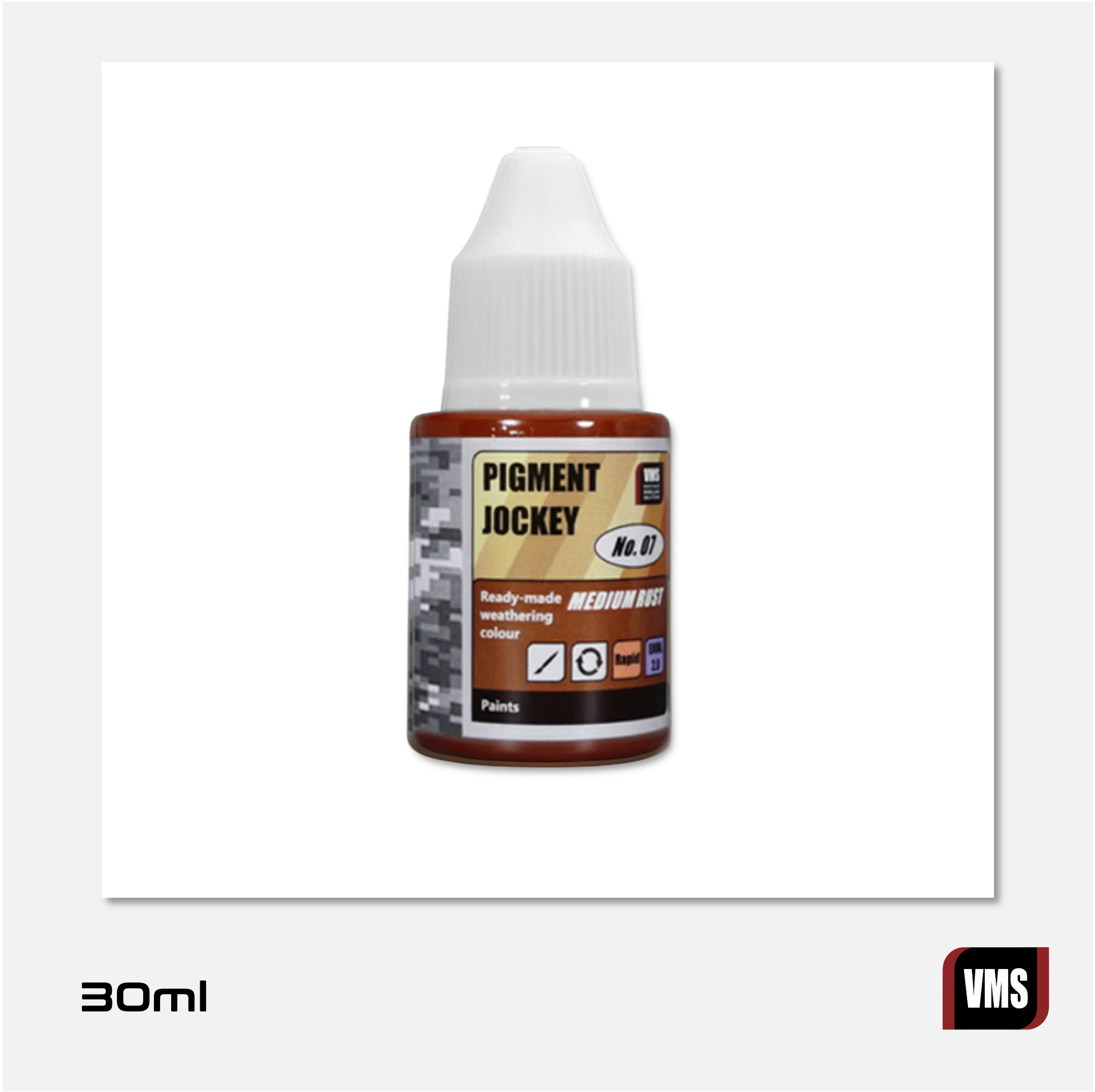 Pigment Jockey - N°7 Medium Rust
