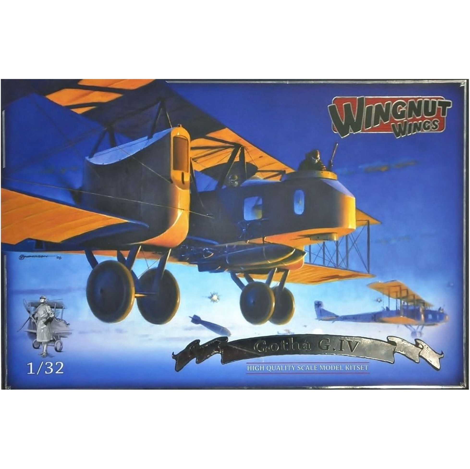 Gotha G.IV (+ Ron Kootje conversion GV + 8 Hexagon Lozenge Sheets)