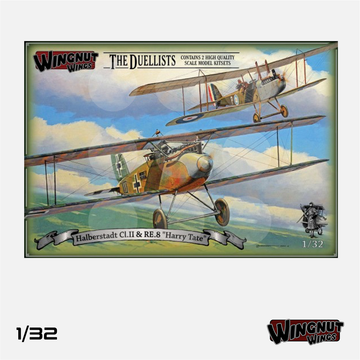 1/32 Wingnut Wings - Duellists RE.8 - Halberstadt CL.II