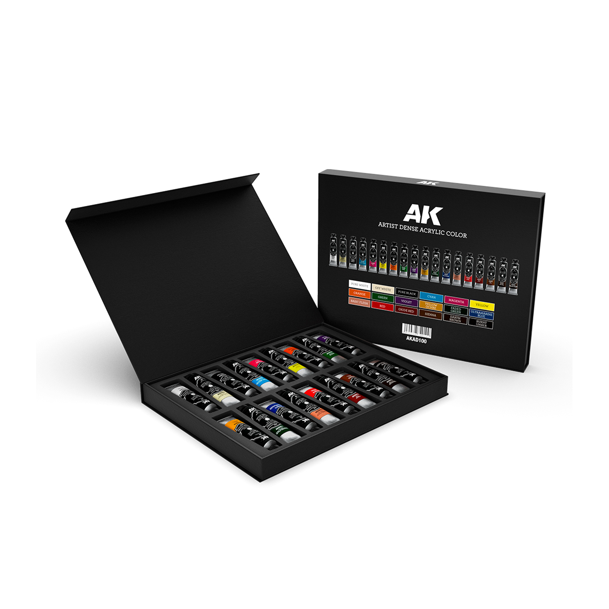 AK Interactive - Tubes - Artist Dense Acrylics