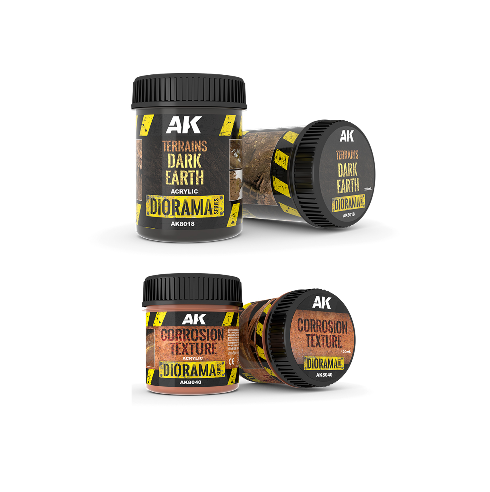 AK Interactive - Diorama - Pastes & Textures