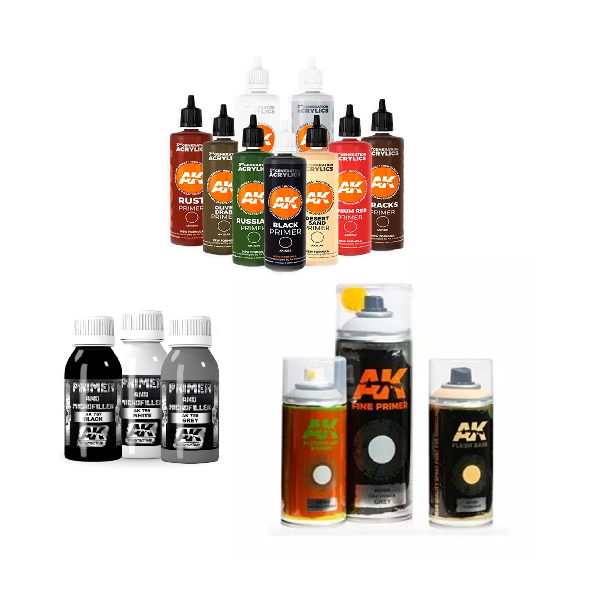 AK Interactive - Auxiliary - Primers