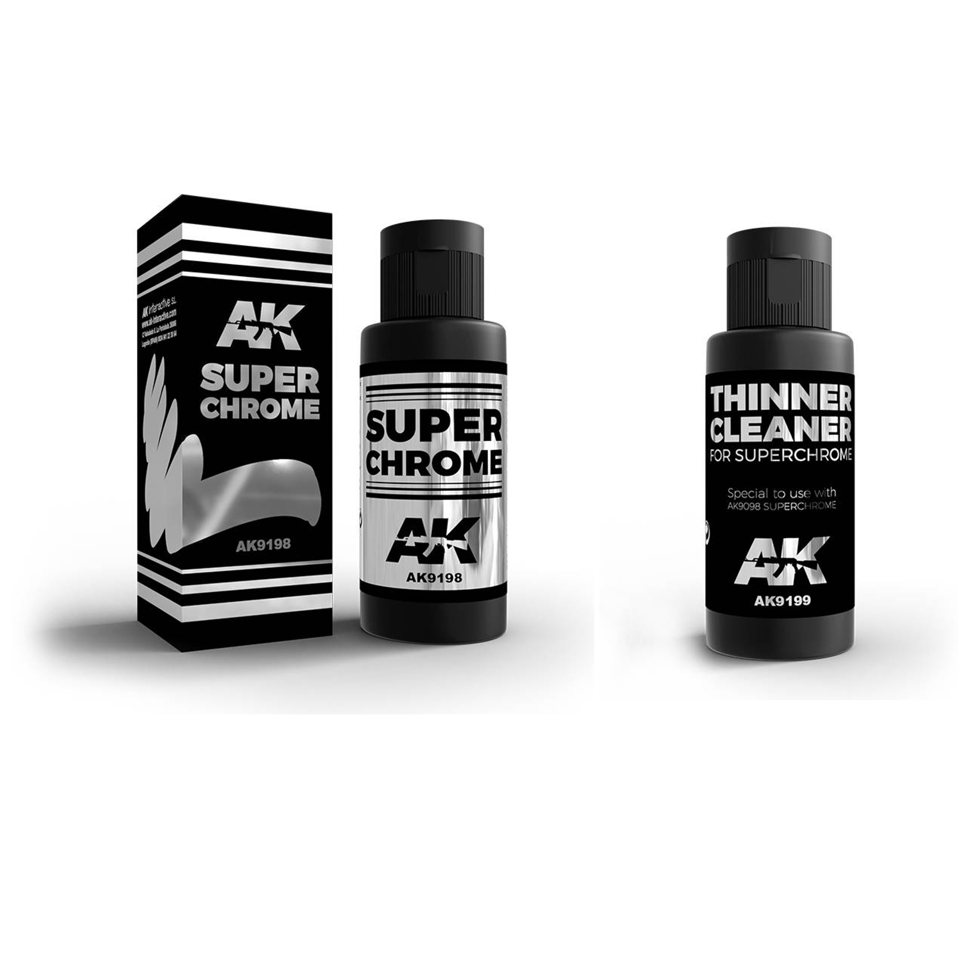 AK Interactive - Paints - Super Chrome