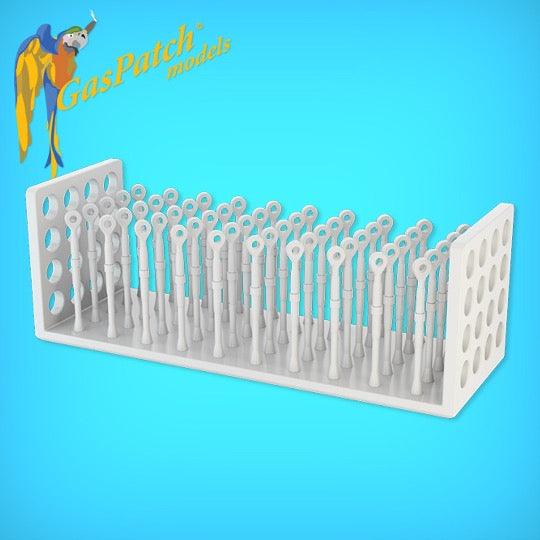 1/24 Resin Turnbuckles Type One End - Gothaforce
