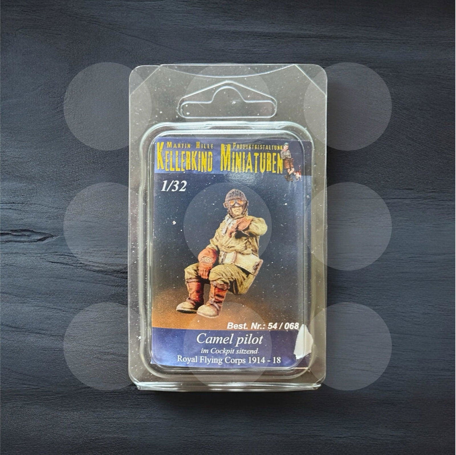 1/32 Camel pilot in cockpit - Gothaforce
